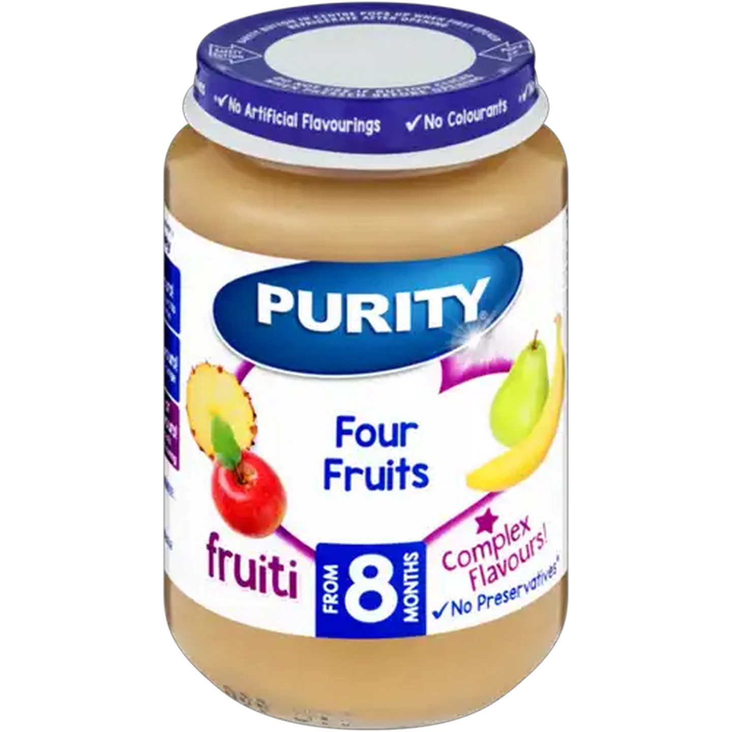 Image of PURITY From 8 Months Four Fruits Fruiti 200ml