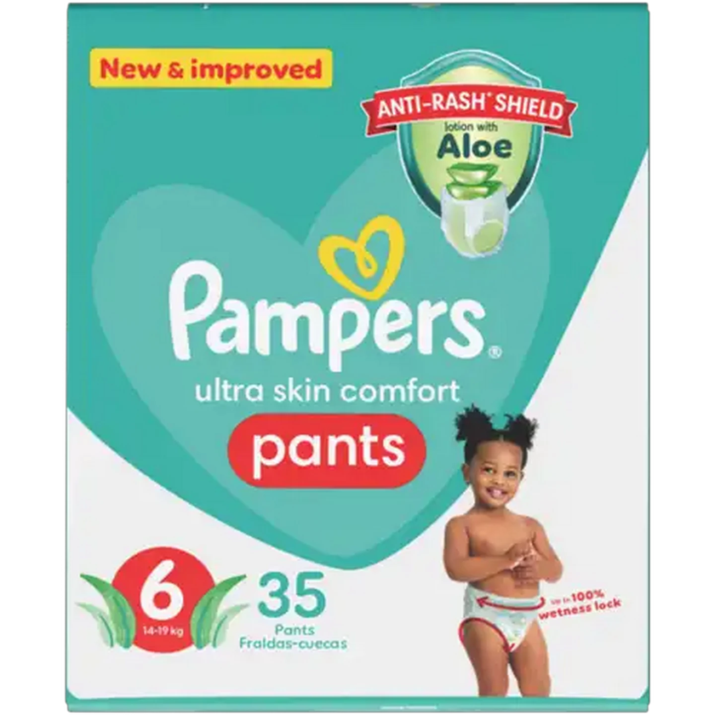 Image of Pampers Pants Active Fit Size 6 16+kg Diapers 35 Pack