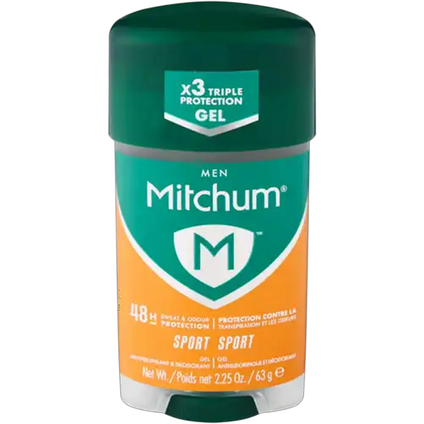 Image of Mitchum Men Sport Antiperspirant & Deodorant Gel 63g