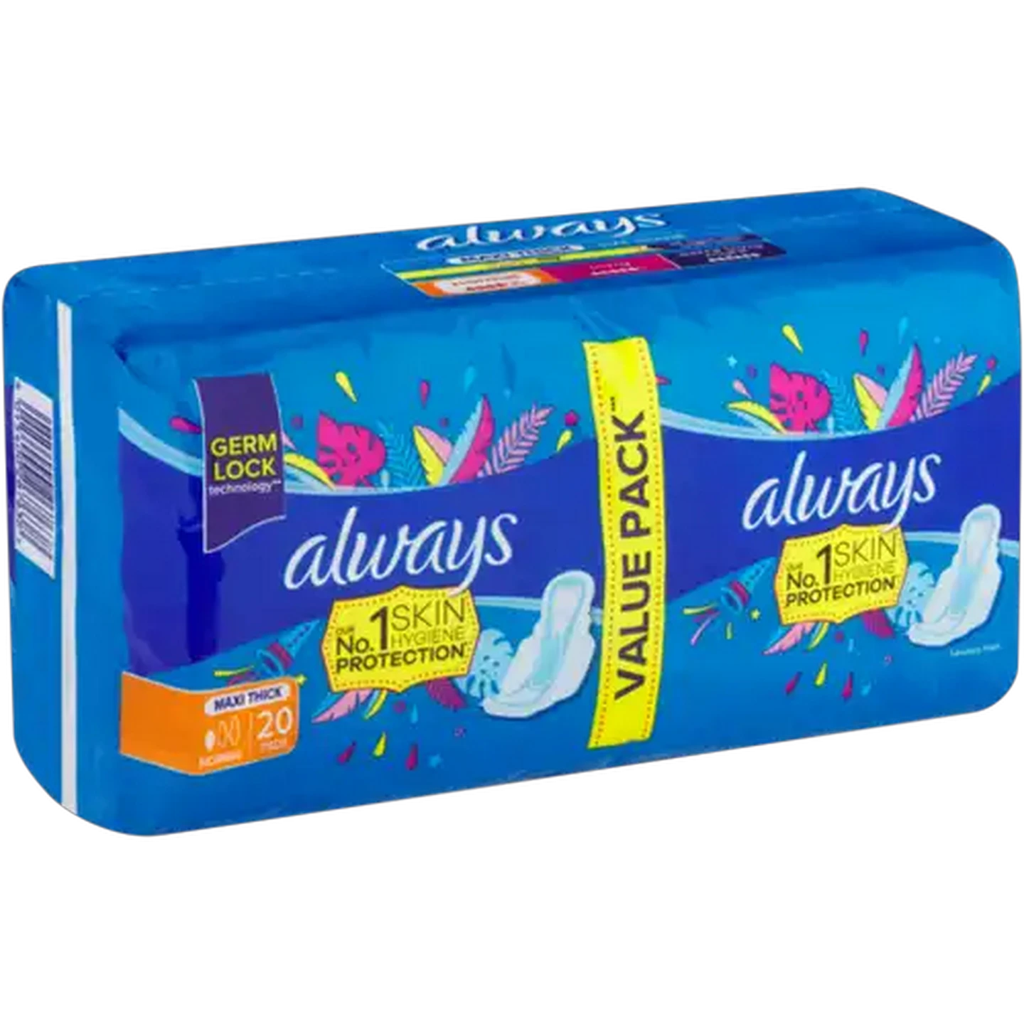 Image of Always Normal Maxi Thick Sanitary Pads 20 Pack
