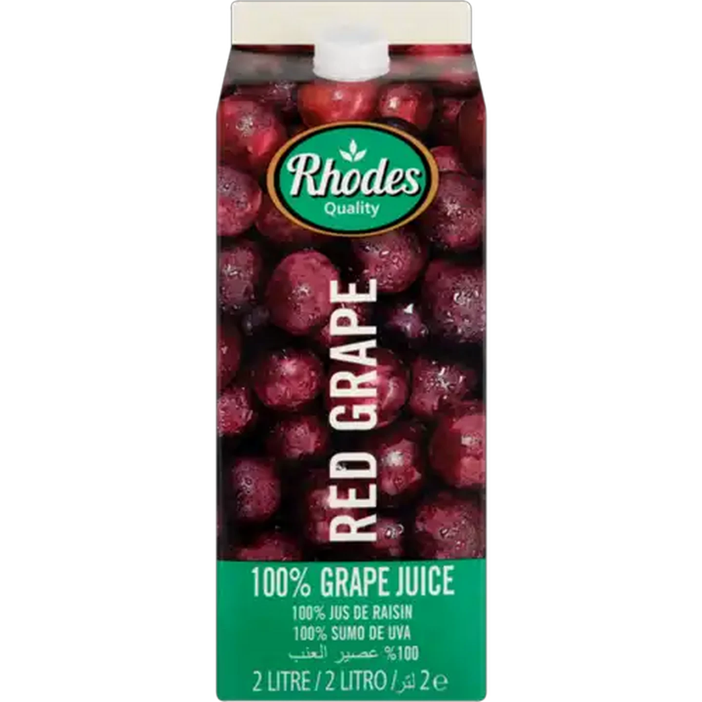 Image of Rhodes Quality 100% Red Grape Juice 2L
