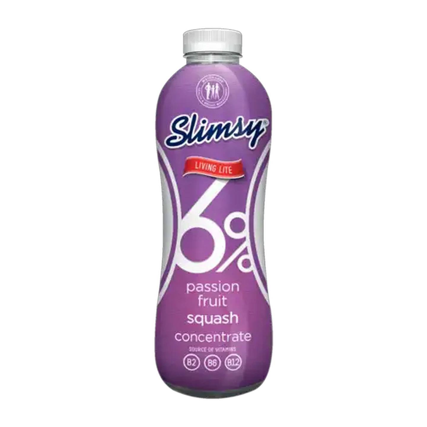 Image of Slimsy Passion Fruit Flavoured 6% Squash Concentrate 1L