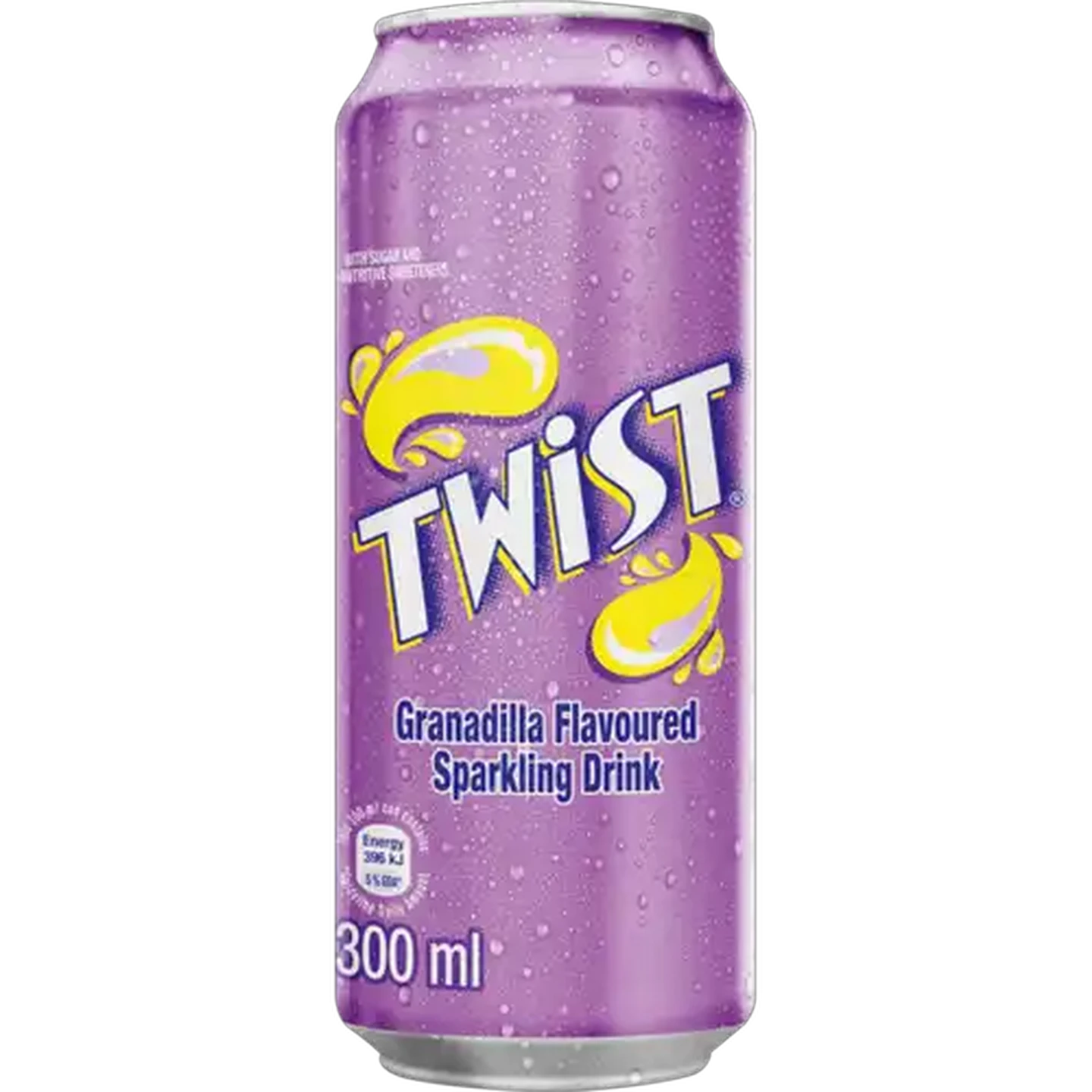 Image of Twist Granadilla Flavoured Soft Drink Can 300ml