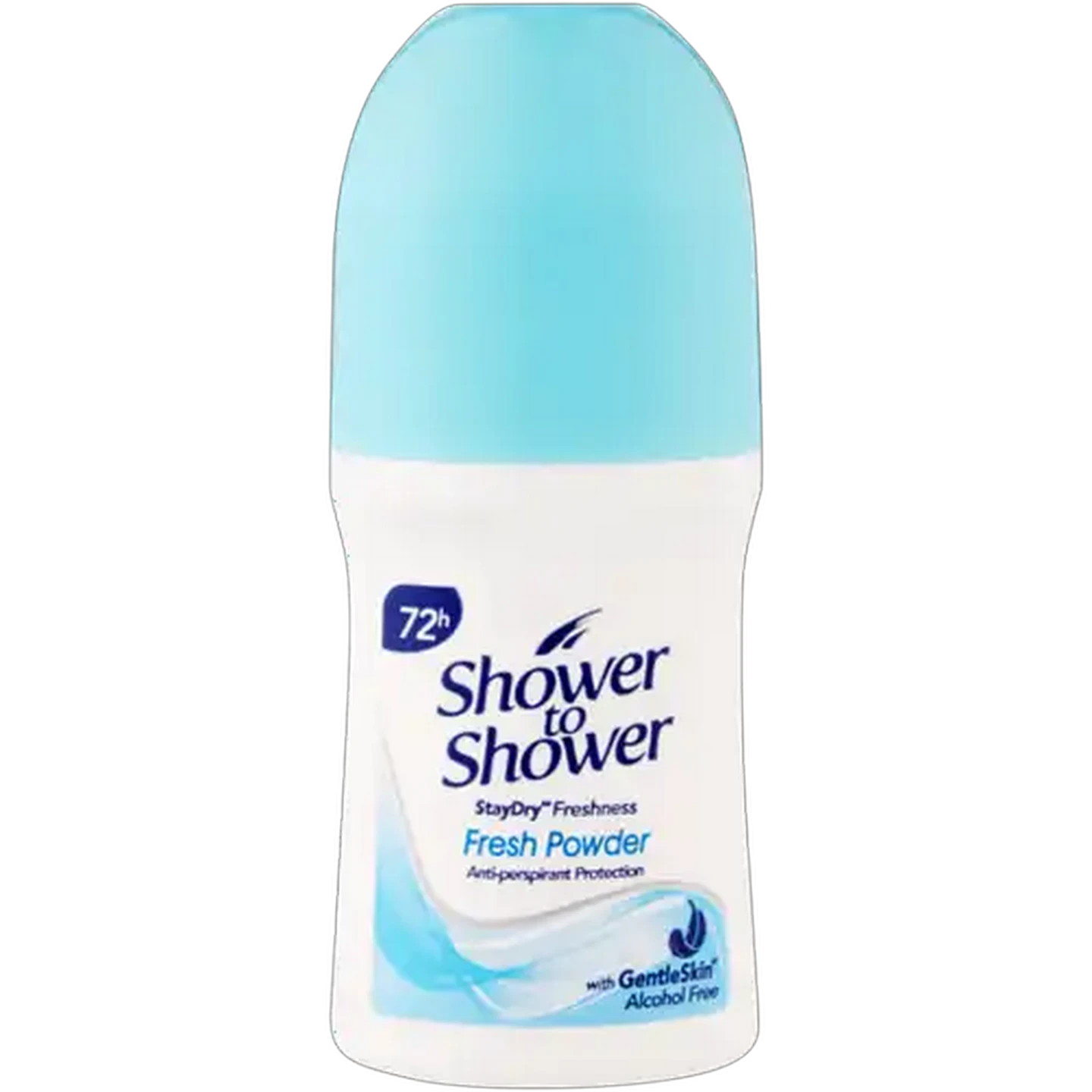 Image of Shower to Shower Fresh Powder Alcohol-Free Anti-Perspirant Roll-On 50ml