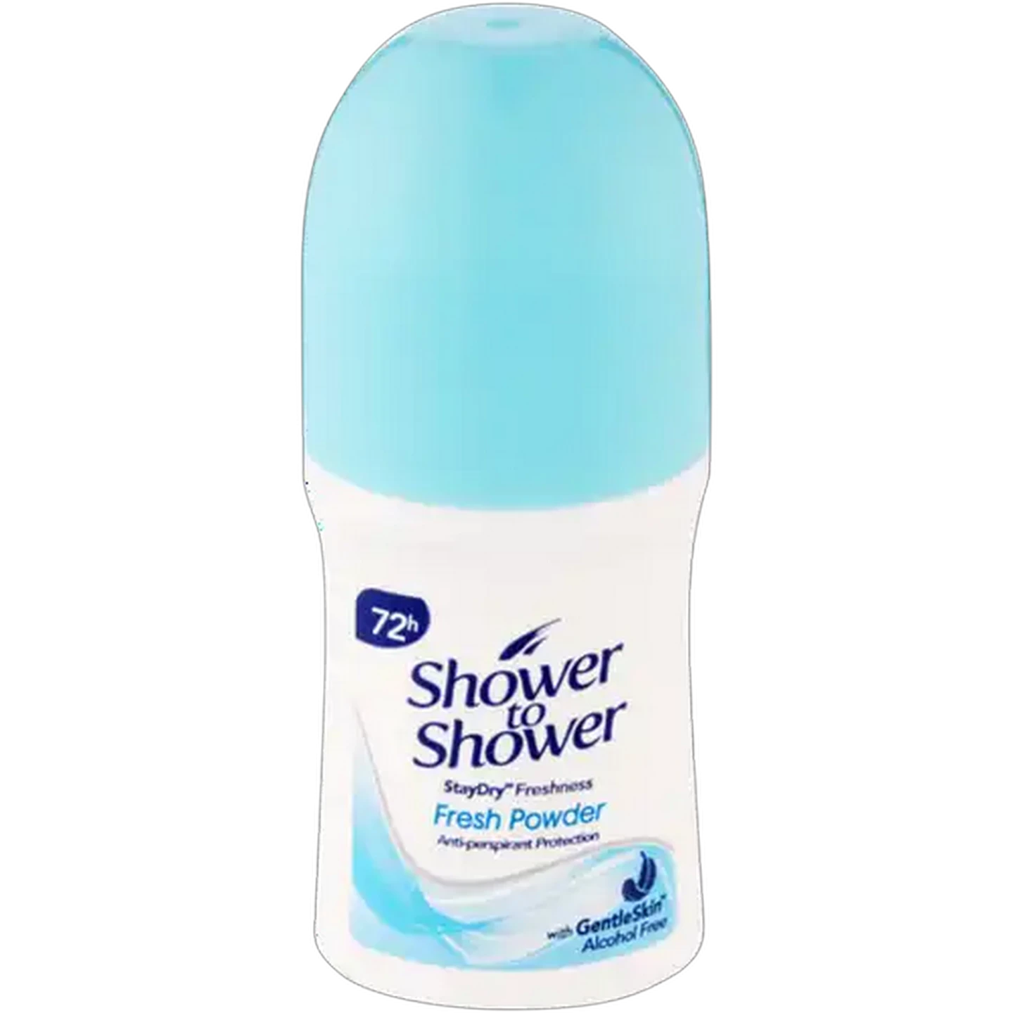 Image of Shower to Shower Fresh Powder Alcohol-Free Anti-Perspirant Roll-On 50ml