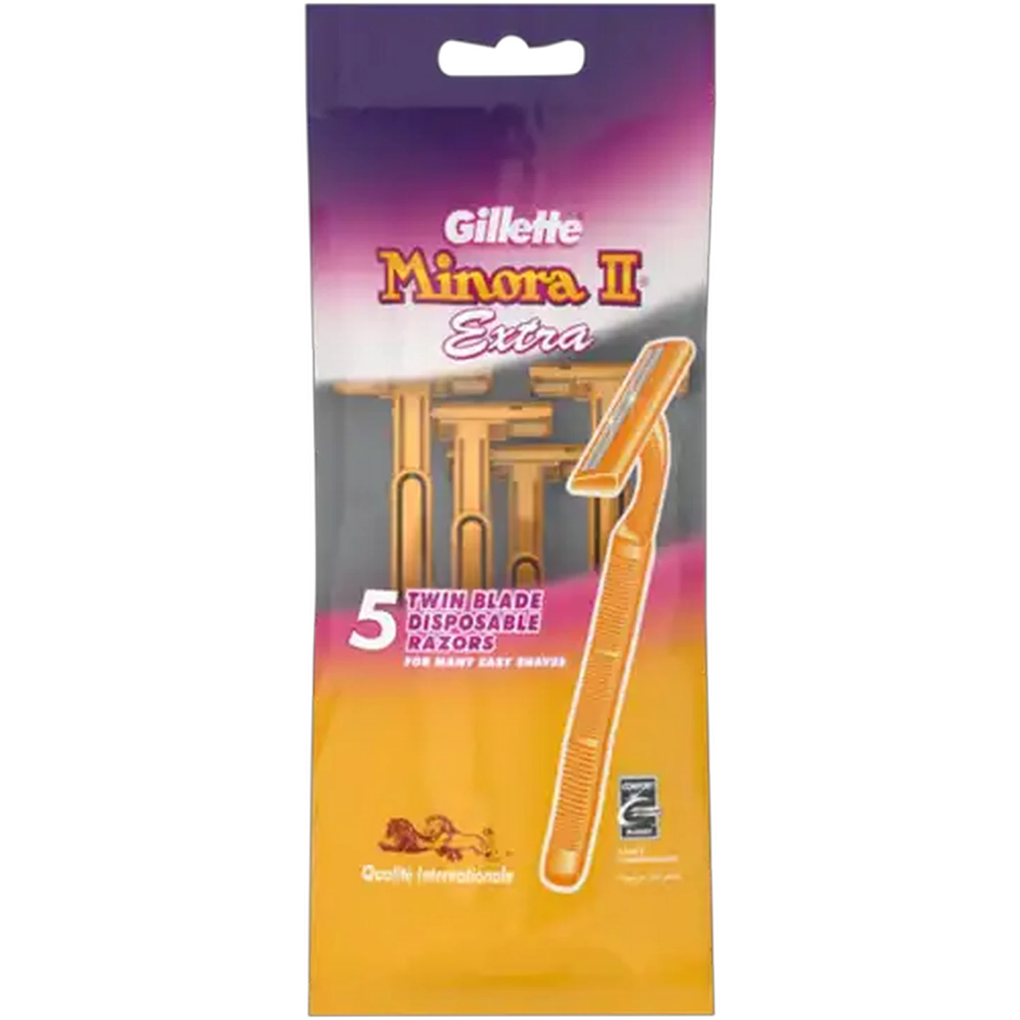 Image of Gillette Minora II Disposable Razors 5 Pack