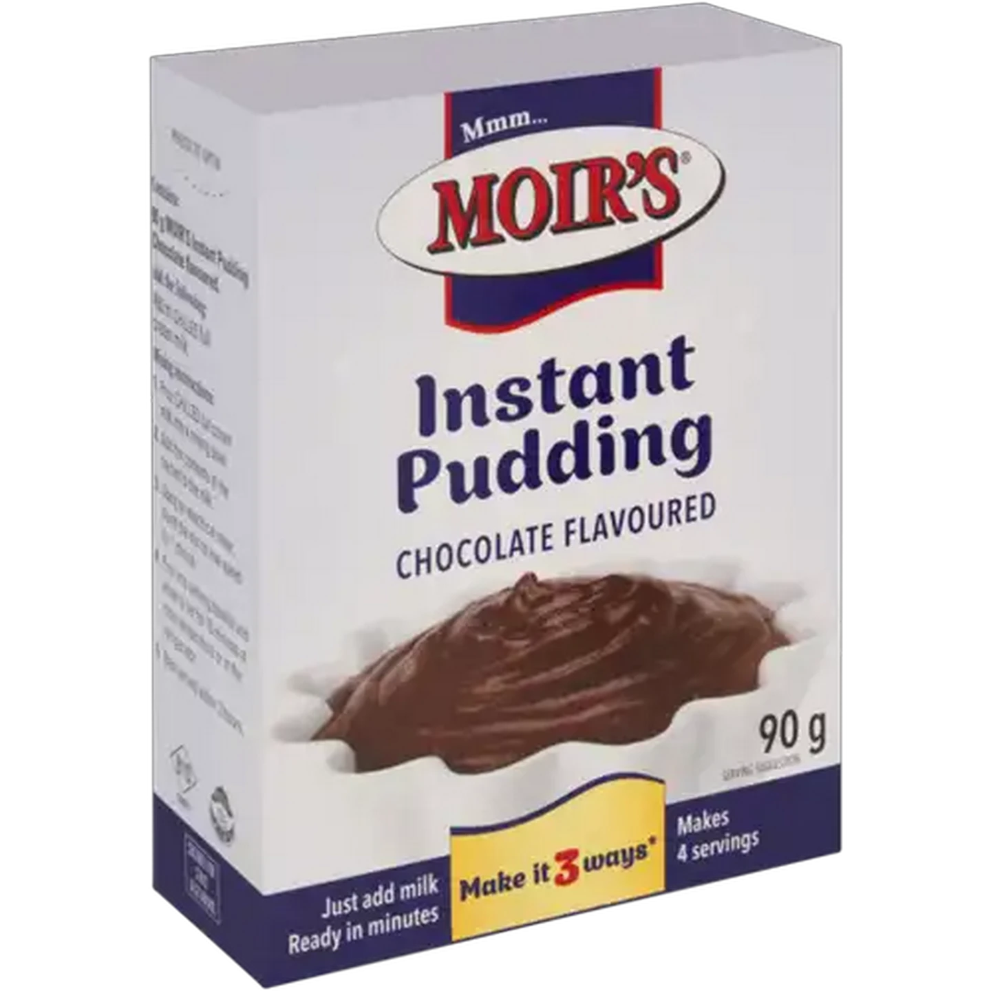 Image of Moir's Chocolate Flavoured Instant Pudding 90g