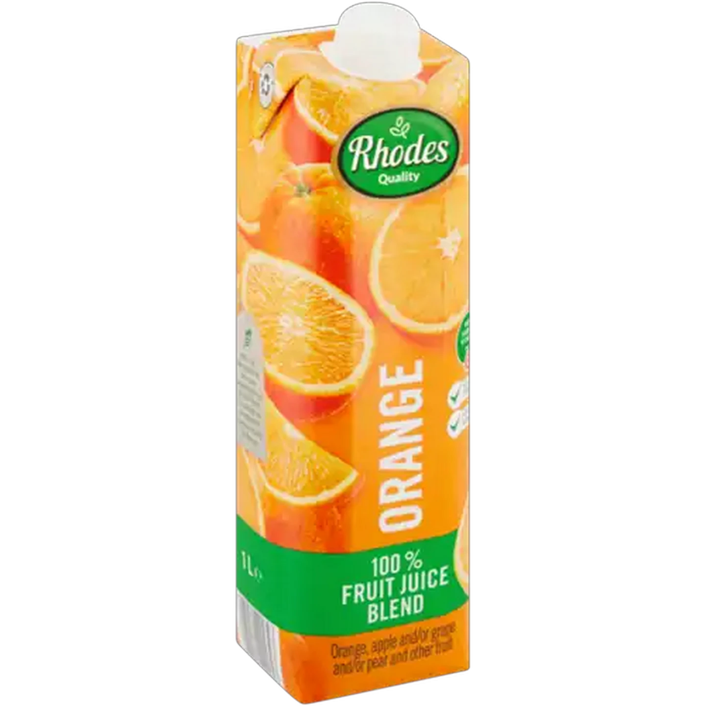 Image of Rhodes Quality Orange 100% Fruit Juice Blend 1L