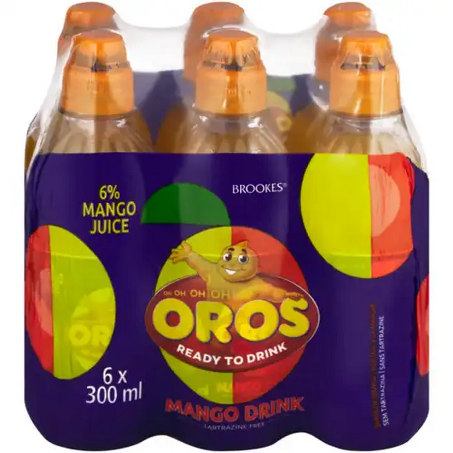 Image of Oros Mango Drink 6 x 300ml