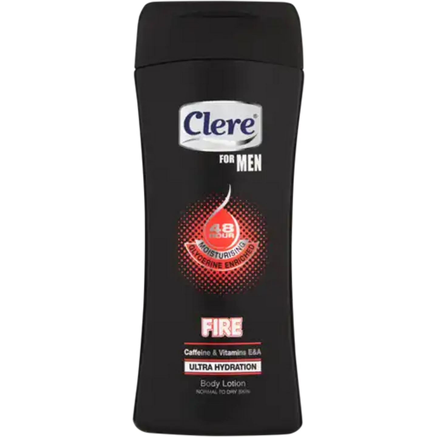 Image of Clere For Men Glycerine Enriched Fire Body Lotion Bottle 400ml