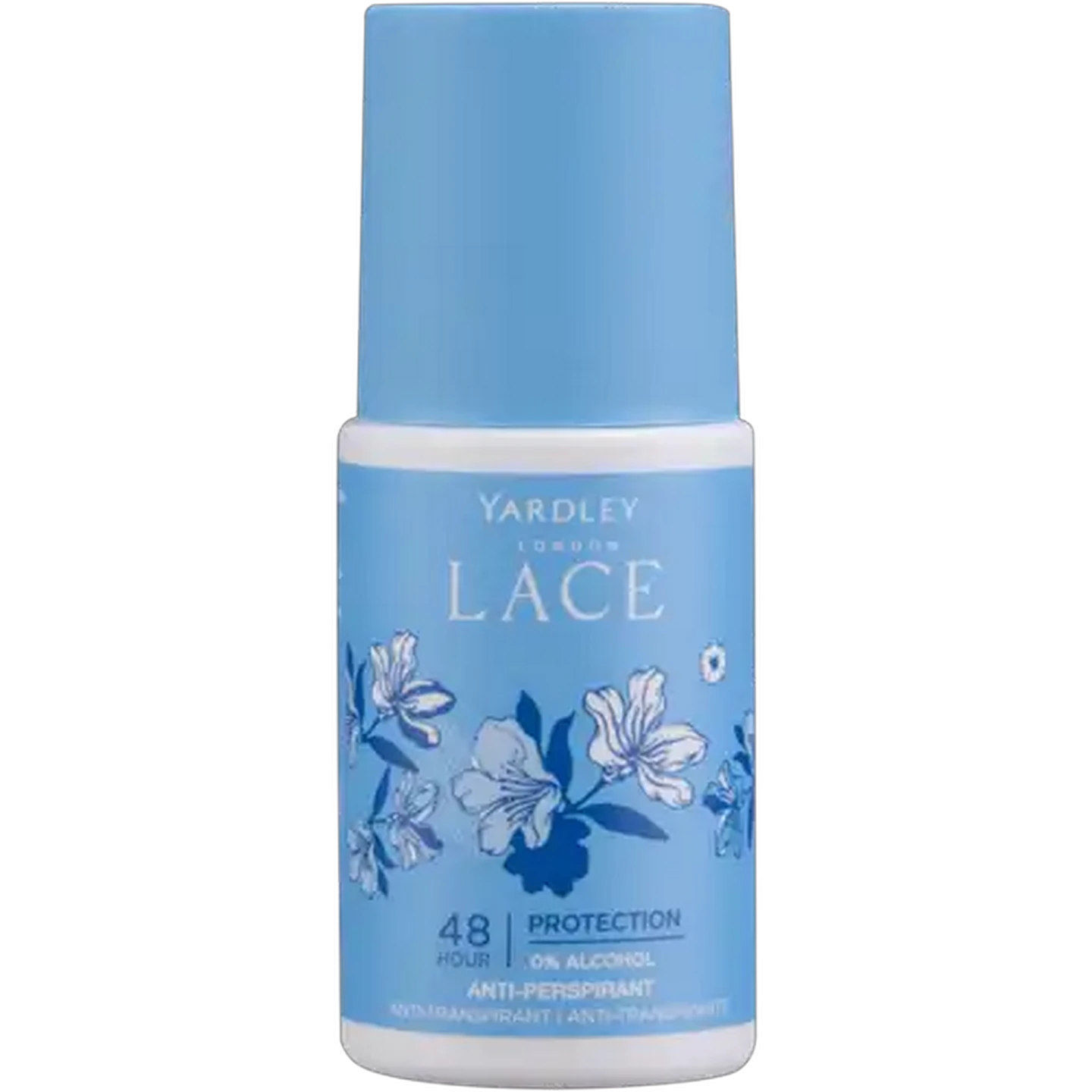 Image of Yardley Lace Anti-Perspirant Roll-On 50ml