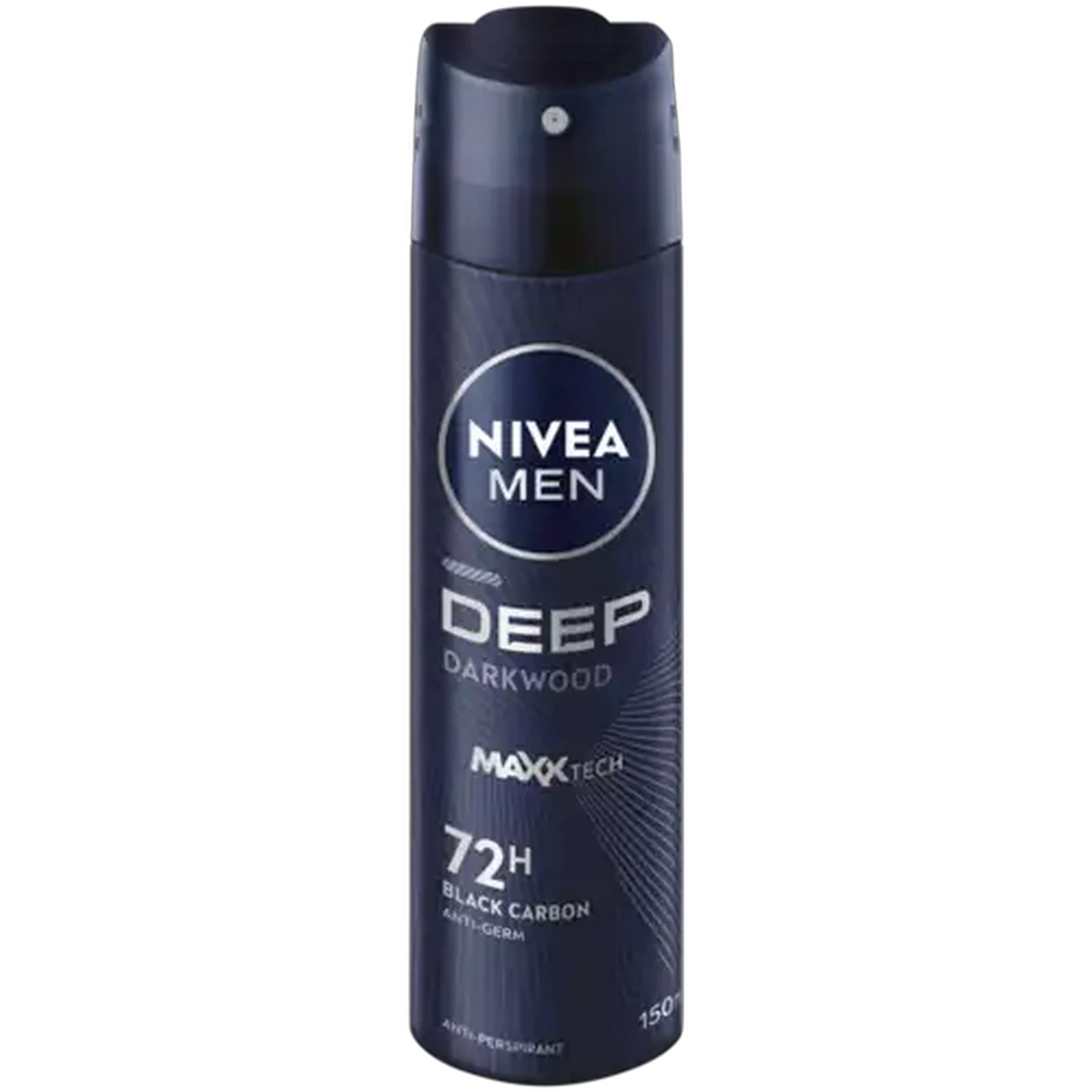 Image of NIVEA MEN Deep Black Carbon Dark Wood Anti-Perspirant Aerosol 150ml