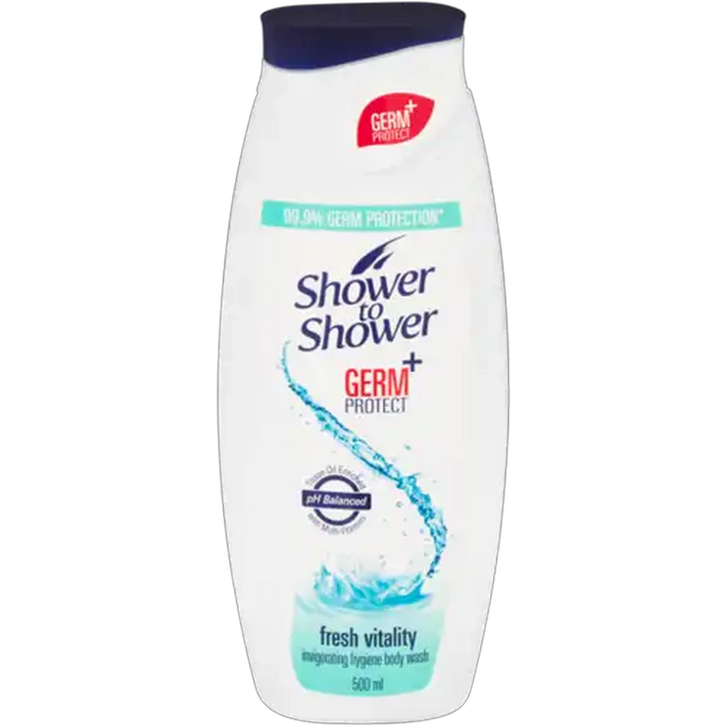 Image of Shower to Shower Germ Protect Fresh Vitality Body Wash 500ml