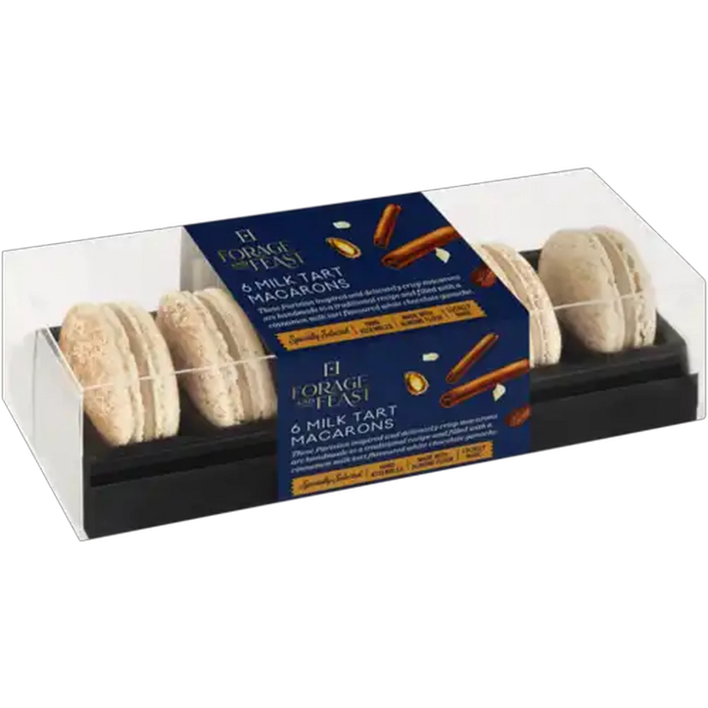 Image of Forage And Feast Milk Tart Macarons 6 Pack