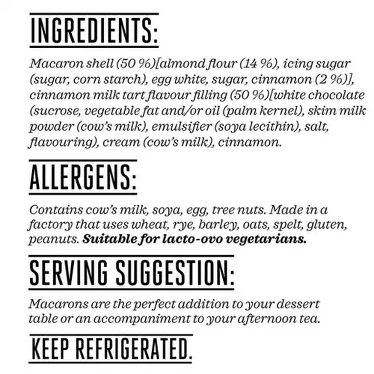 Image of Forage And Feast Milk Tart Macarons 6 Pack