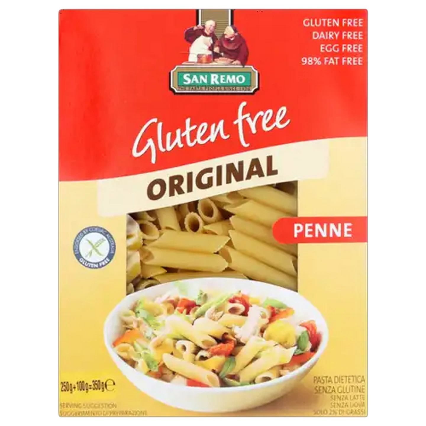Image of San Remo Original Gluten Free Penne Pasta 350g
