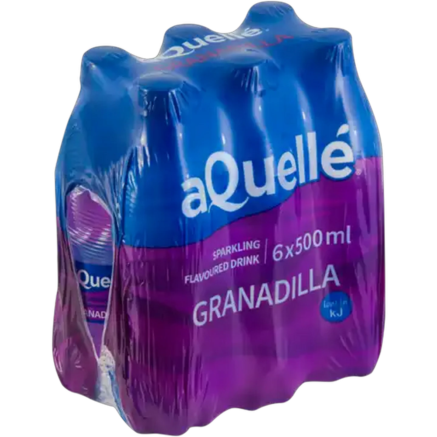 Image of aQuellé Granadilla Flavoured Sparkling Drinks 6 x 500ml
