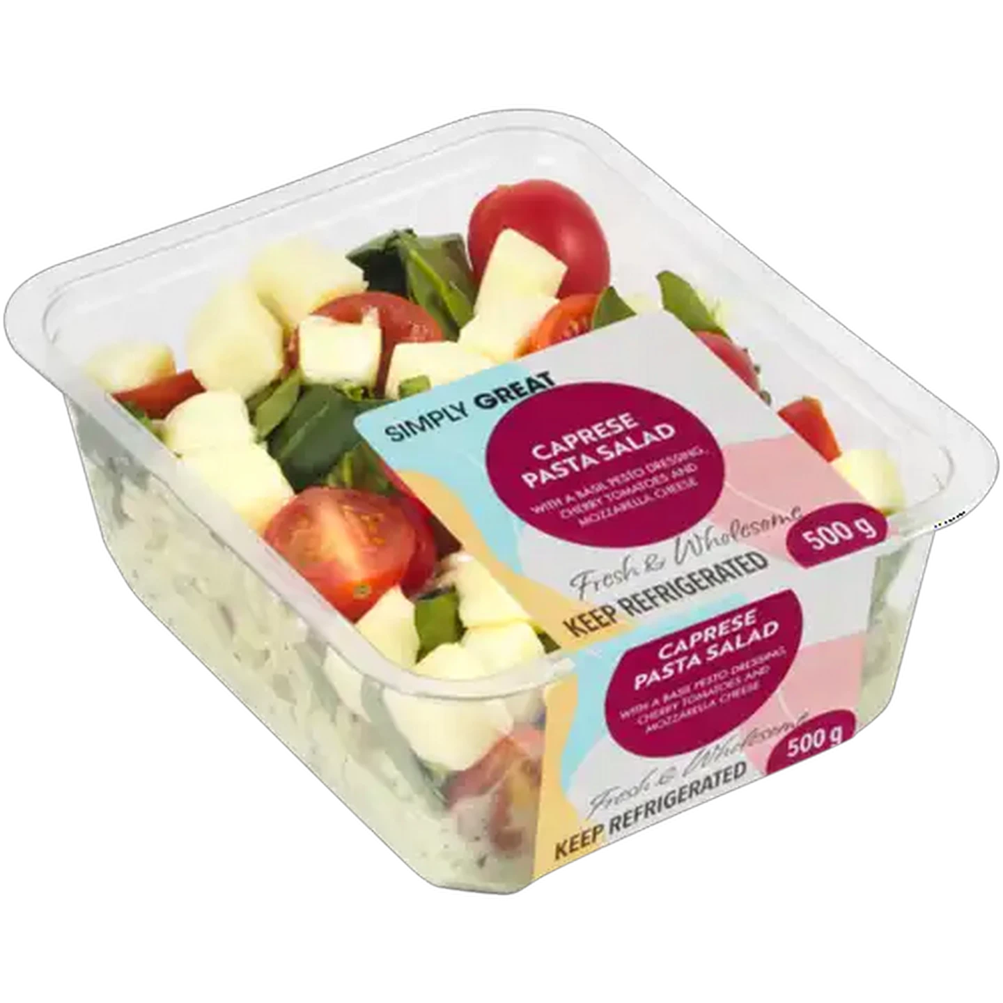 Image of Simply Great Caprese Pasta Salad 500g