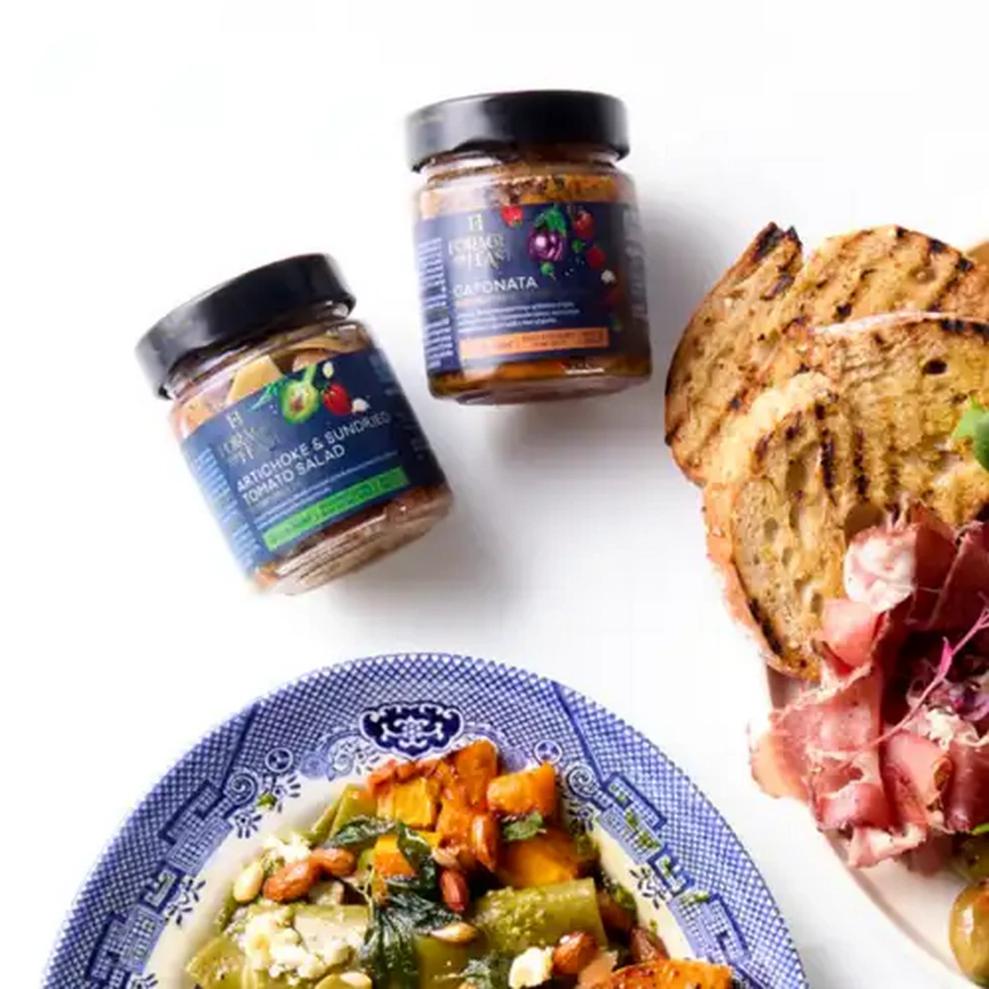 Image of Forage And Feast Artichoke & Sundried Tomato Salad 190g