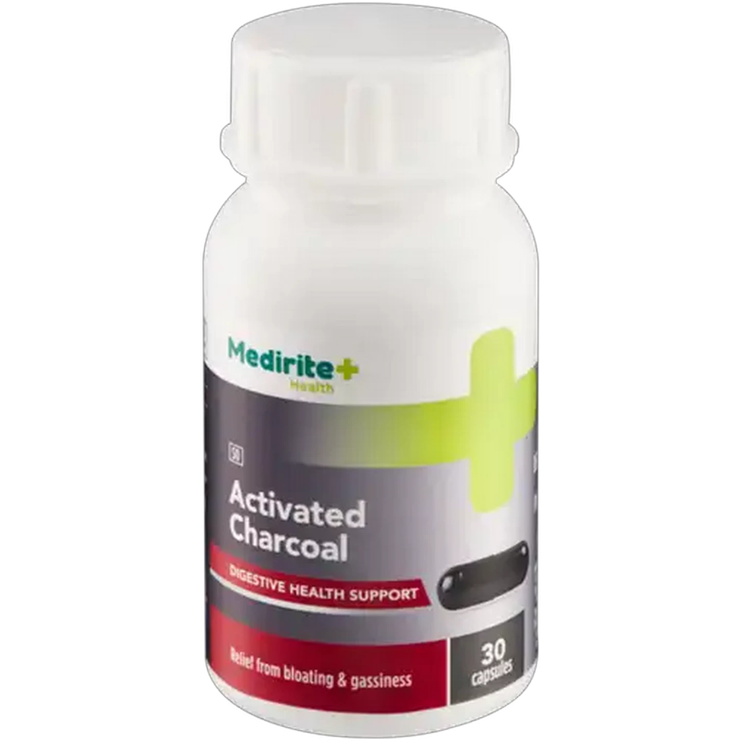 Image of Medirite Activated Charcoal Capsules 30 Pack