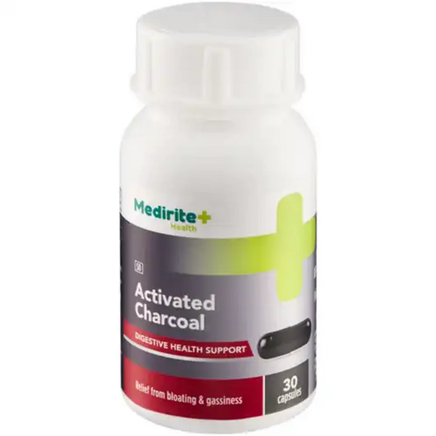 Image of Medirite Activated Charcoal Capsules 30 Pack
