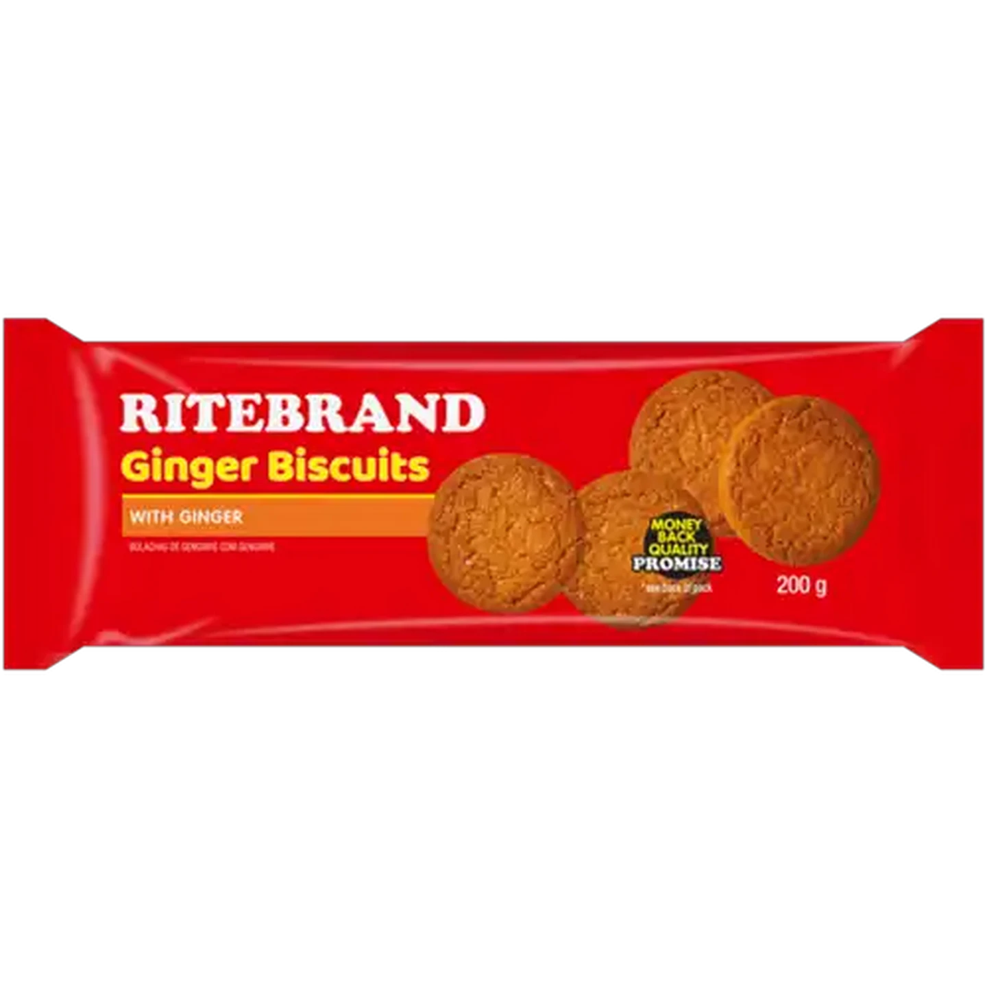 Image of Ritebrand Ginger Biscuits 200g