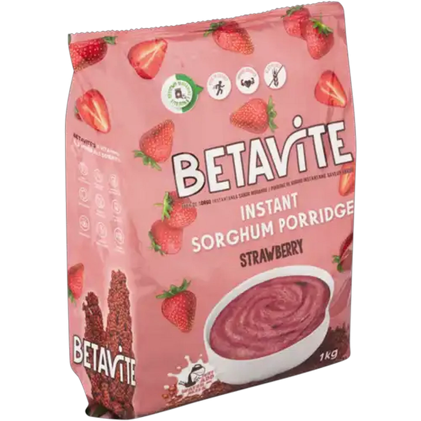 Image of Betavite Strawberry Instant Sorghum Porridge 1kg