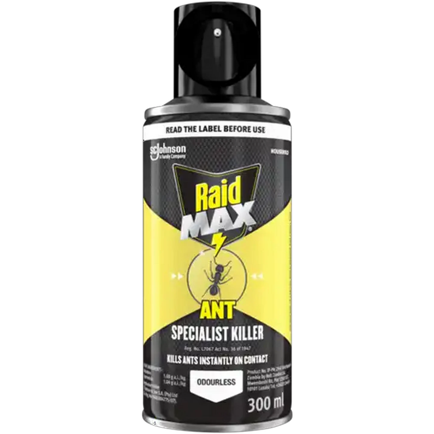 Image of Raid MAX Odourless Ant Specialist Killer Spray 300ml