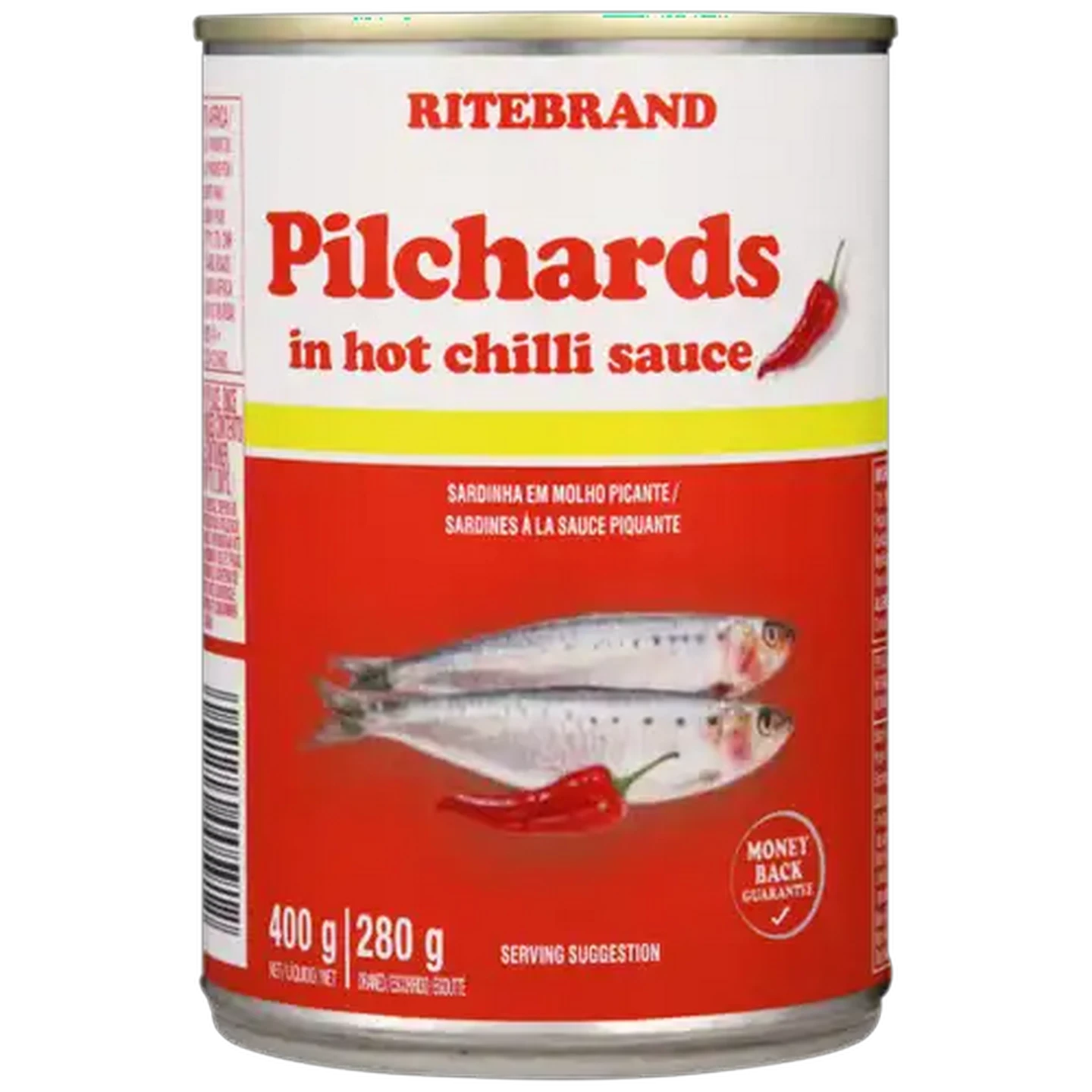 Image of Ritebrand Pilchards In Hot Chilli Sauce Can 400g