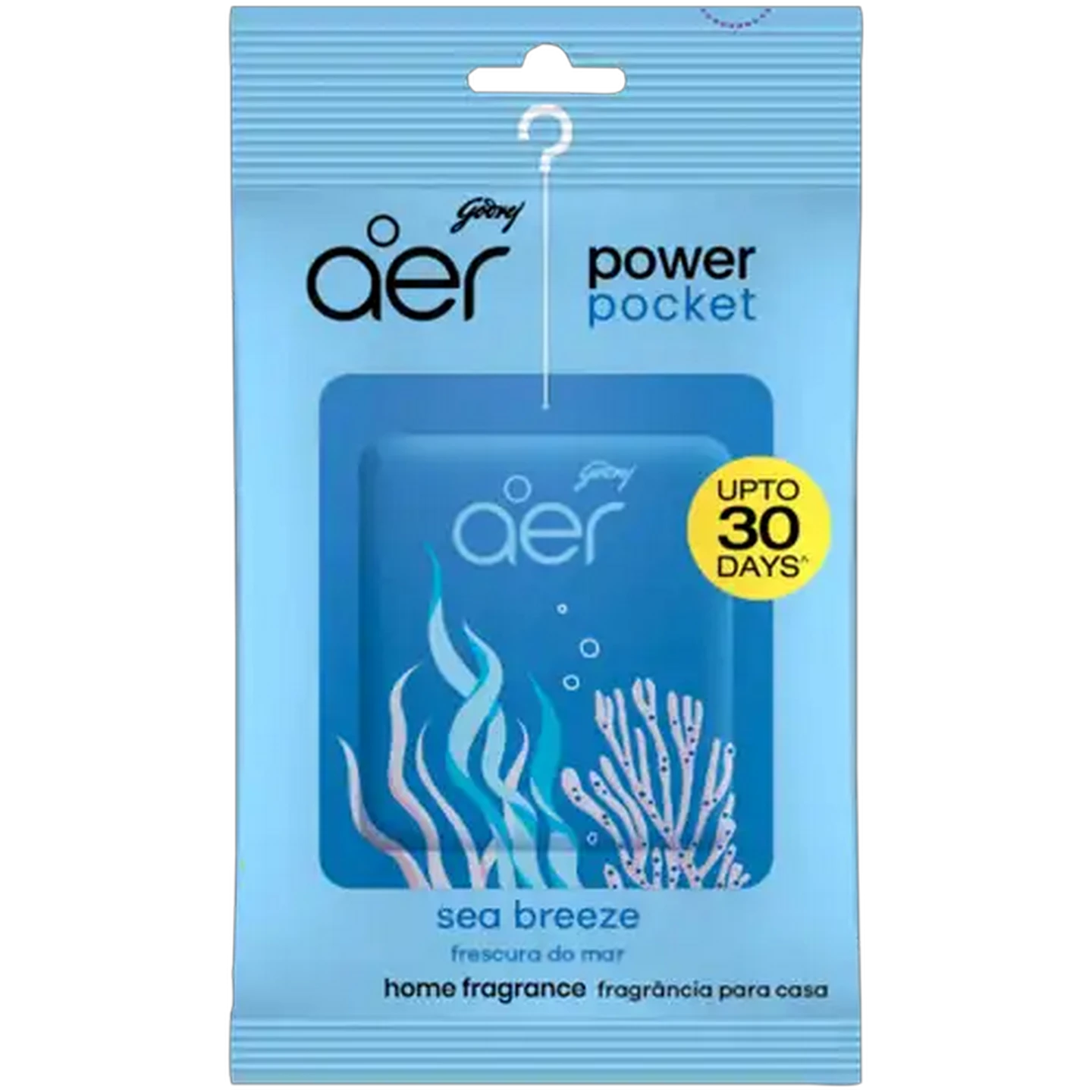 Image of Godrej Aer Sea Breeze Power Pocket Home Fragrance 10g