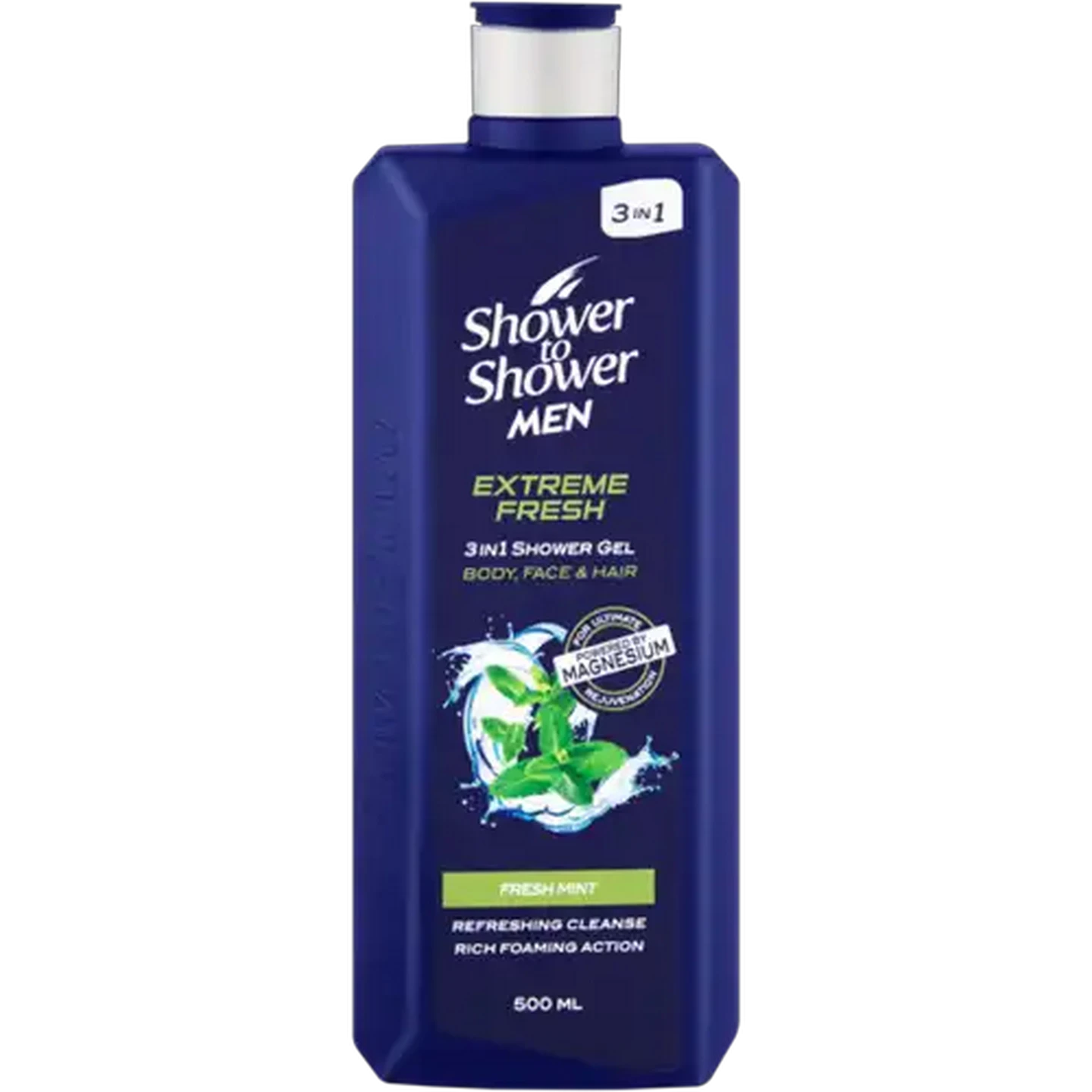 Image of Shower to Shower Men Extreme Fresh 3-in-1 Shower Gel 500ml