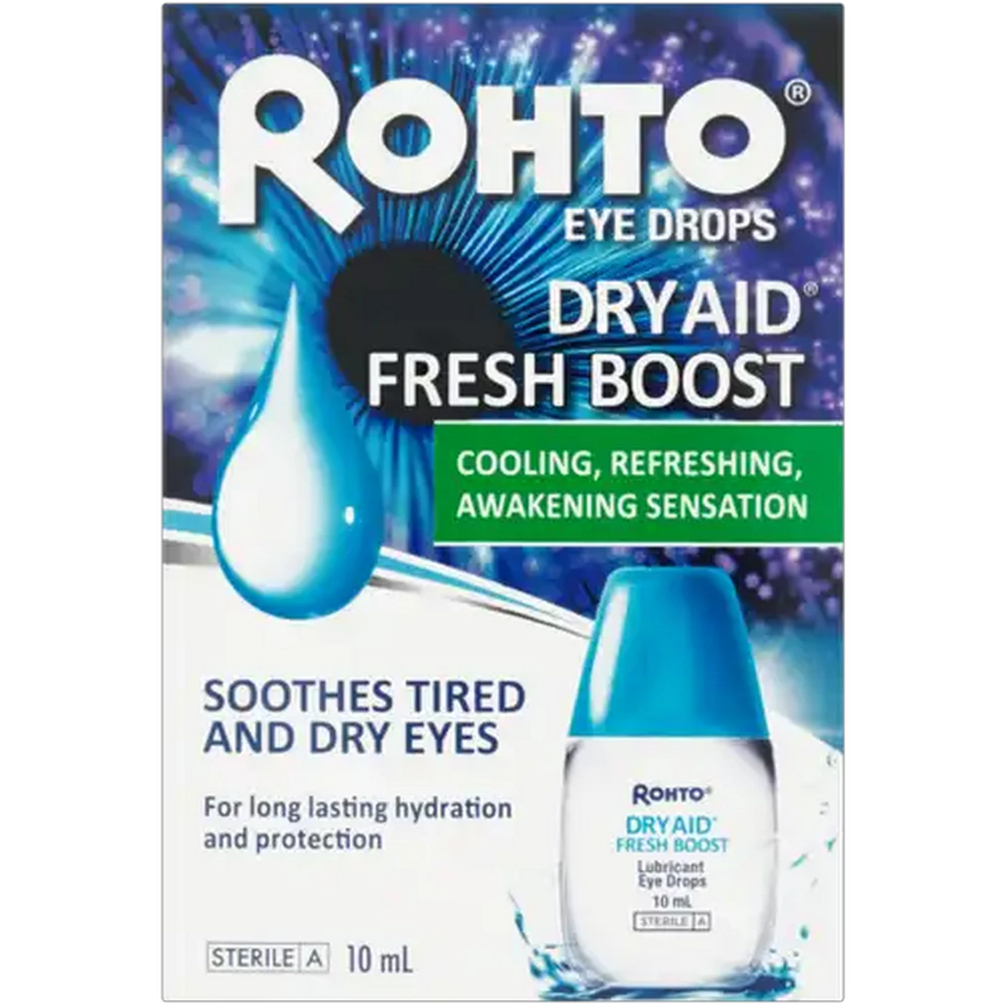 Image of Rohto Dry Aid Fresh Boost Eye Drops 10ml