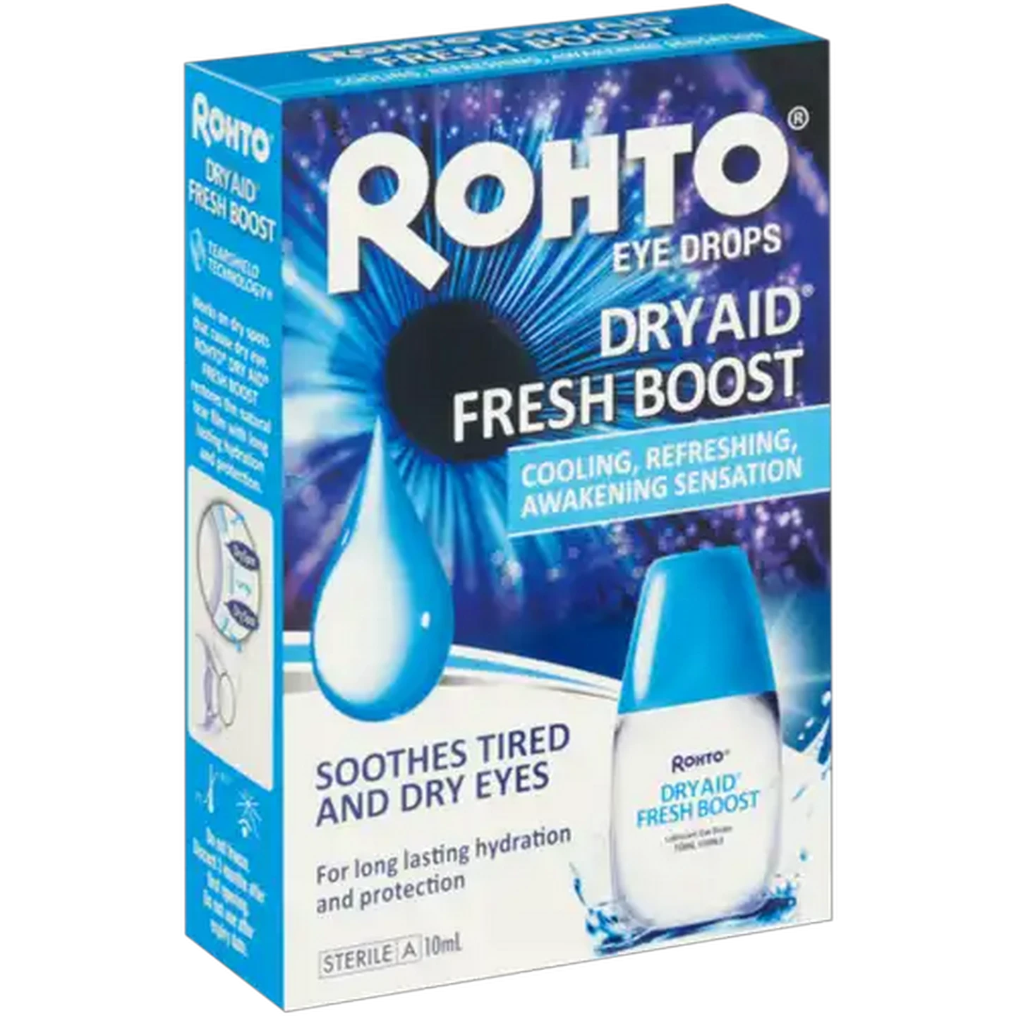 Image of Rohto Dry Aid Fresh Boost Eye Drops 10ml