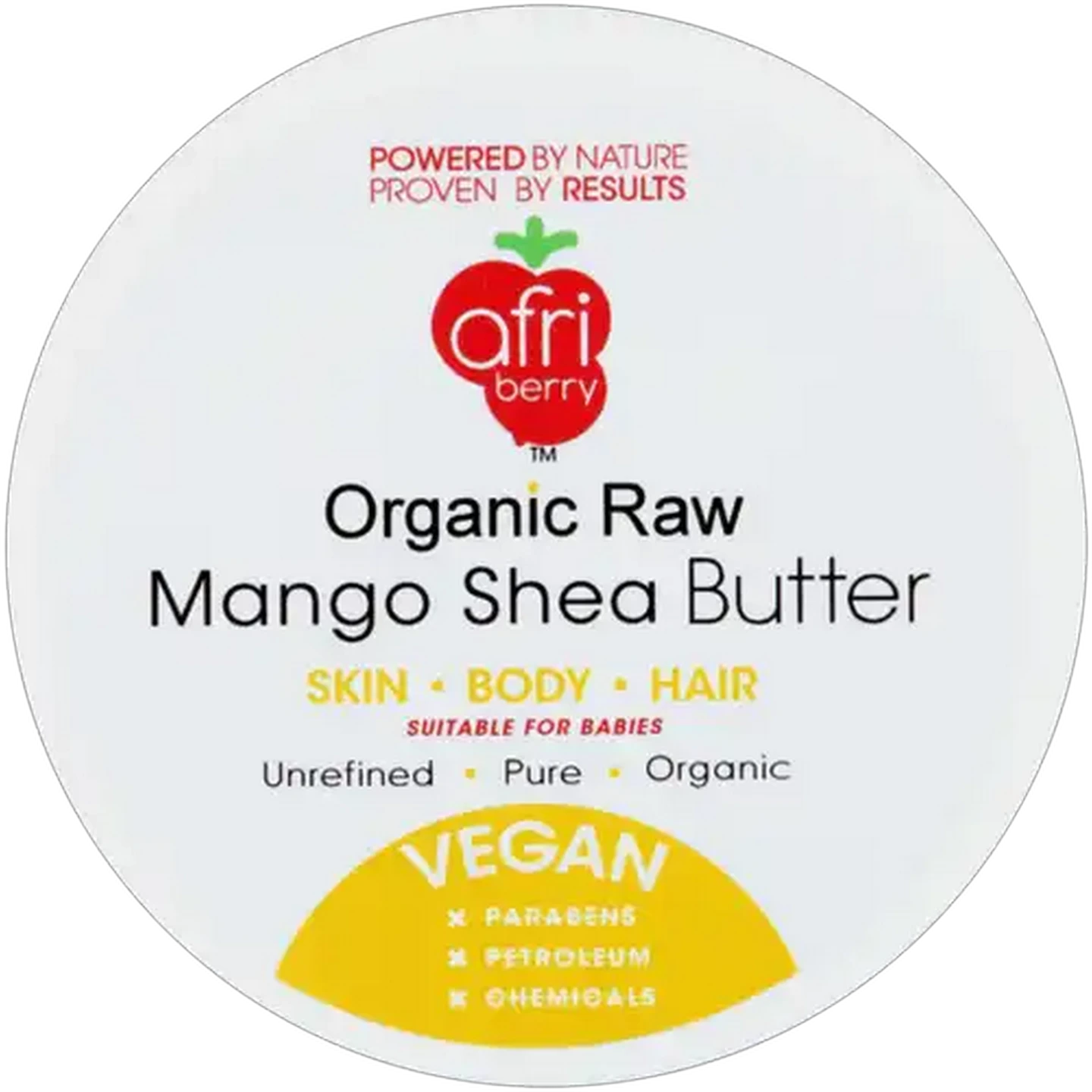Image of Afri-Berry Organic Raw Mango Shea Butter 250ml