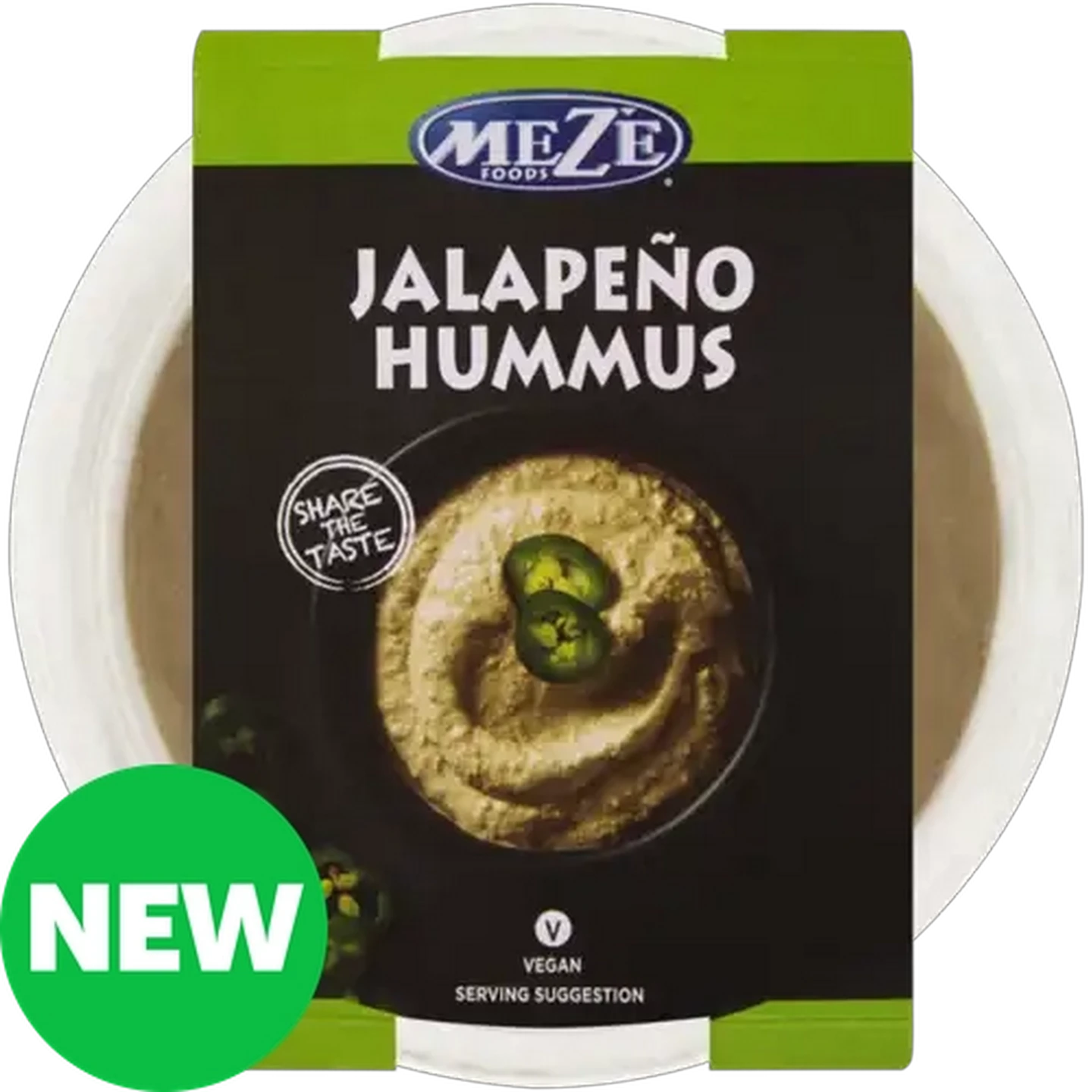 Image of Mezé Foods Jalapeño Hummus 220g