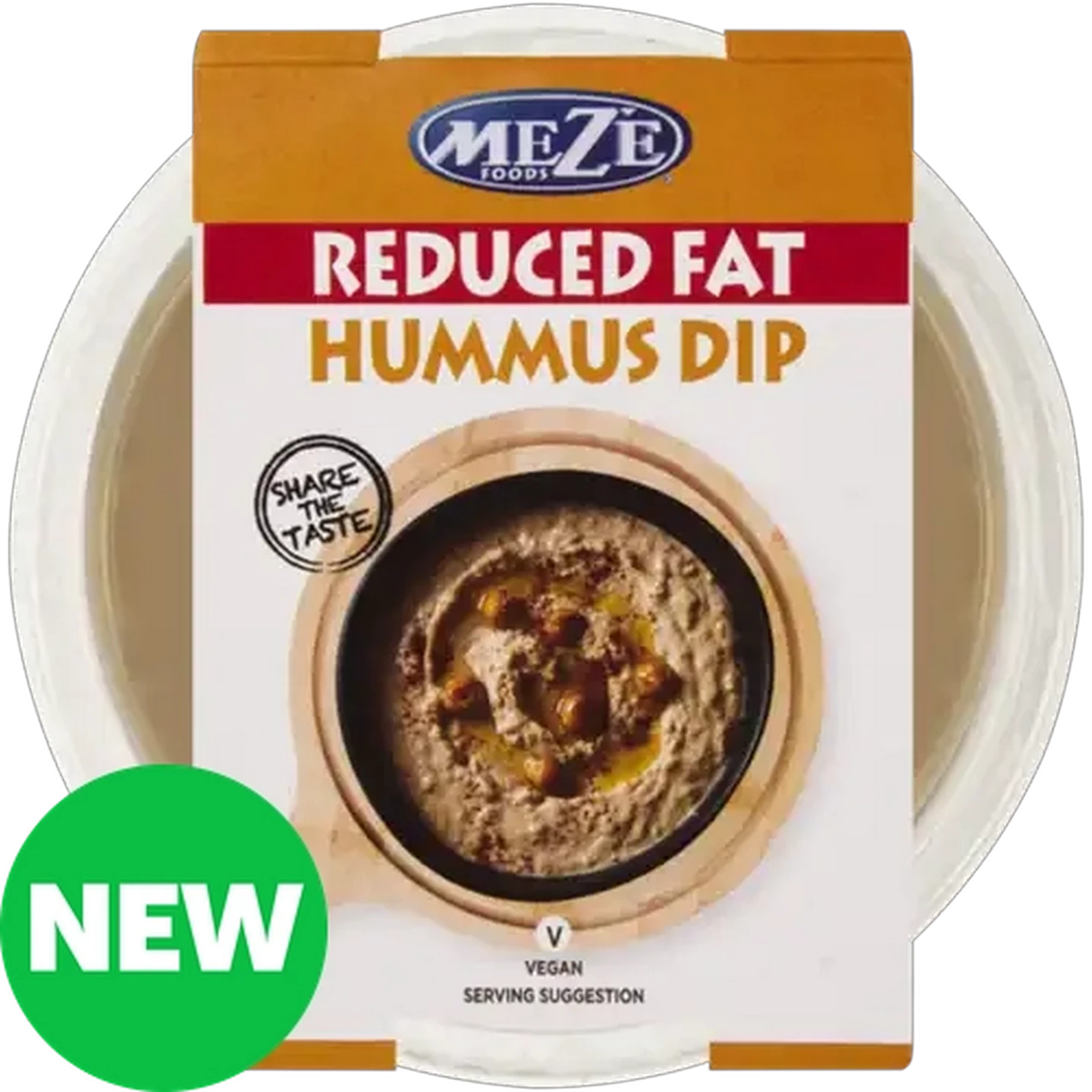 Image of Mezé Foods Reduced Fat Hummus Dip 220g