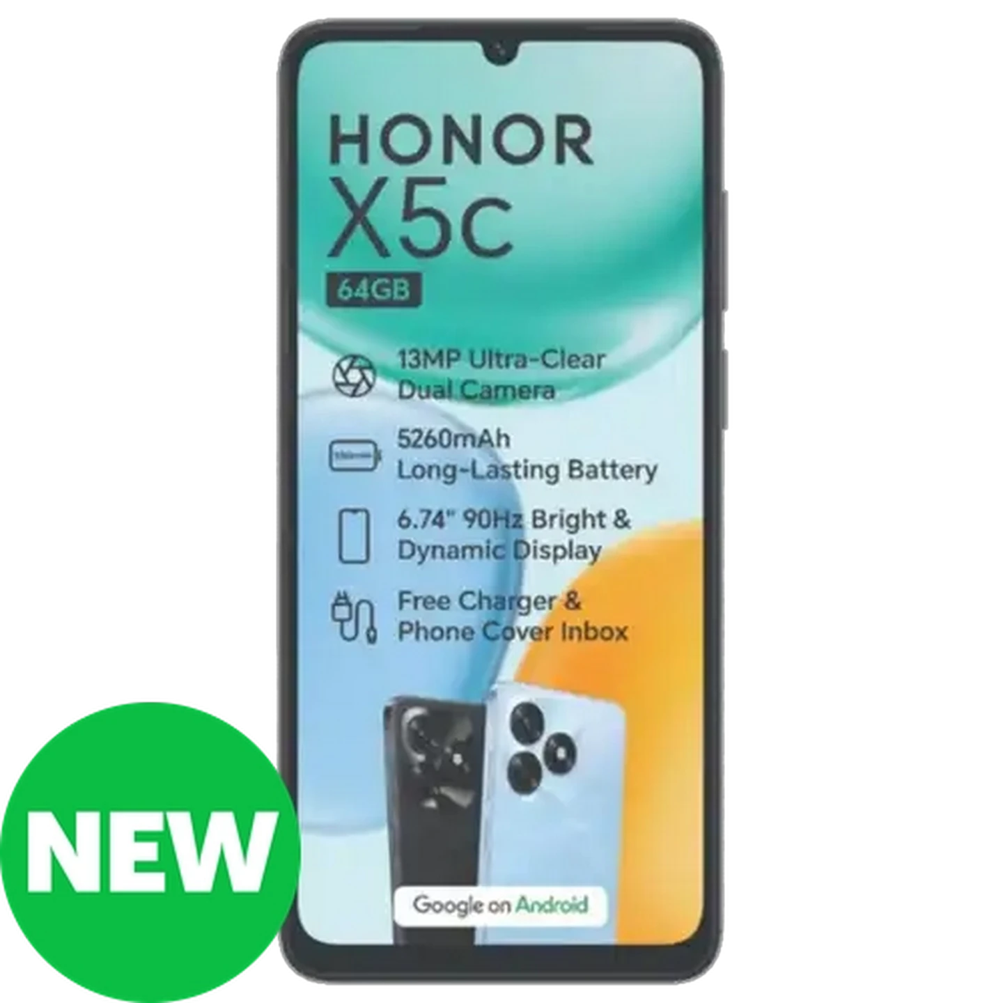 Image of Honor X5c Smartphone Black 64GB