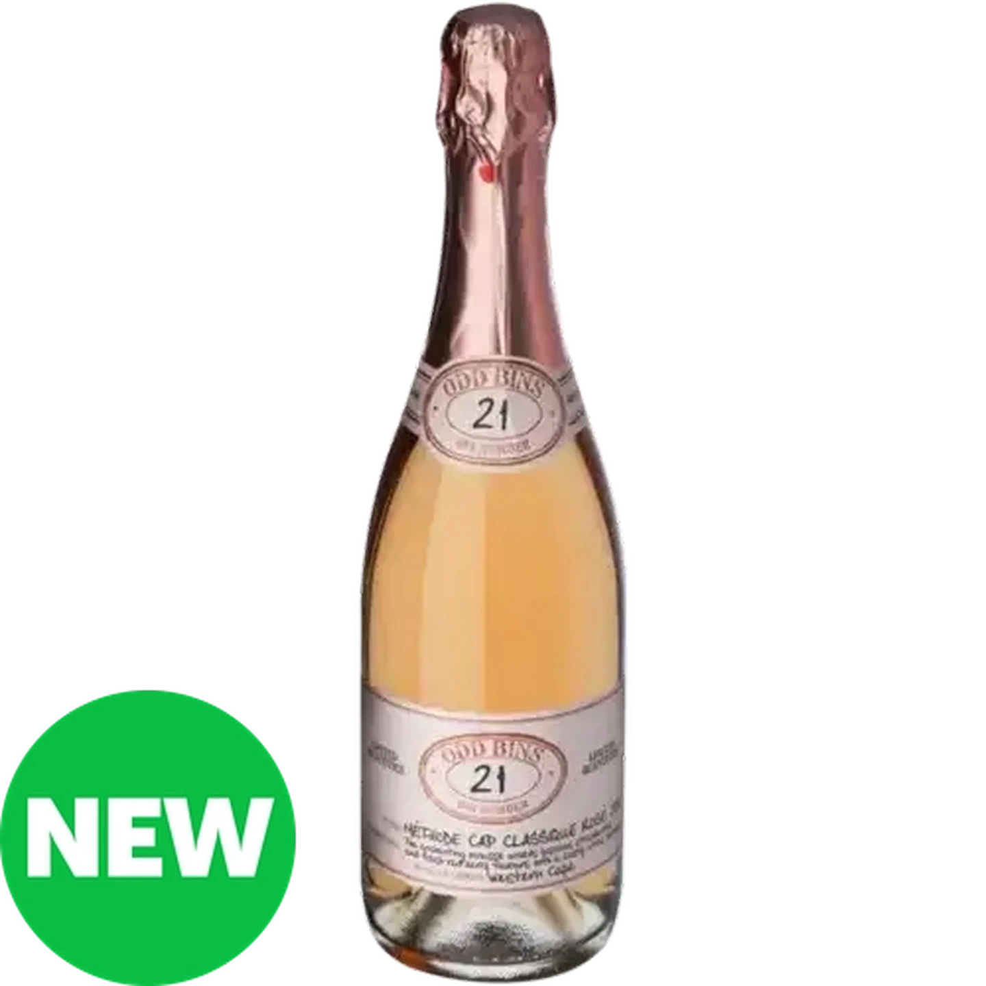 Image of Odd Bins 21 Méthode Cap Classique Rosé Bottle 750ml