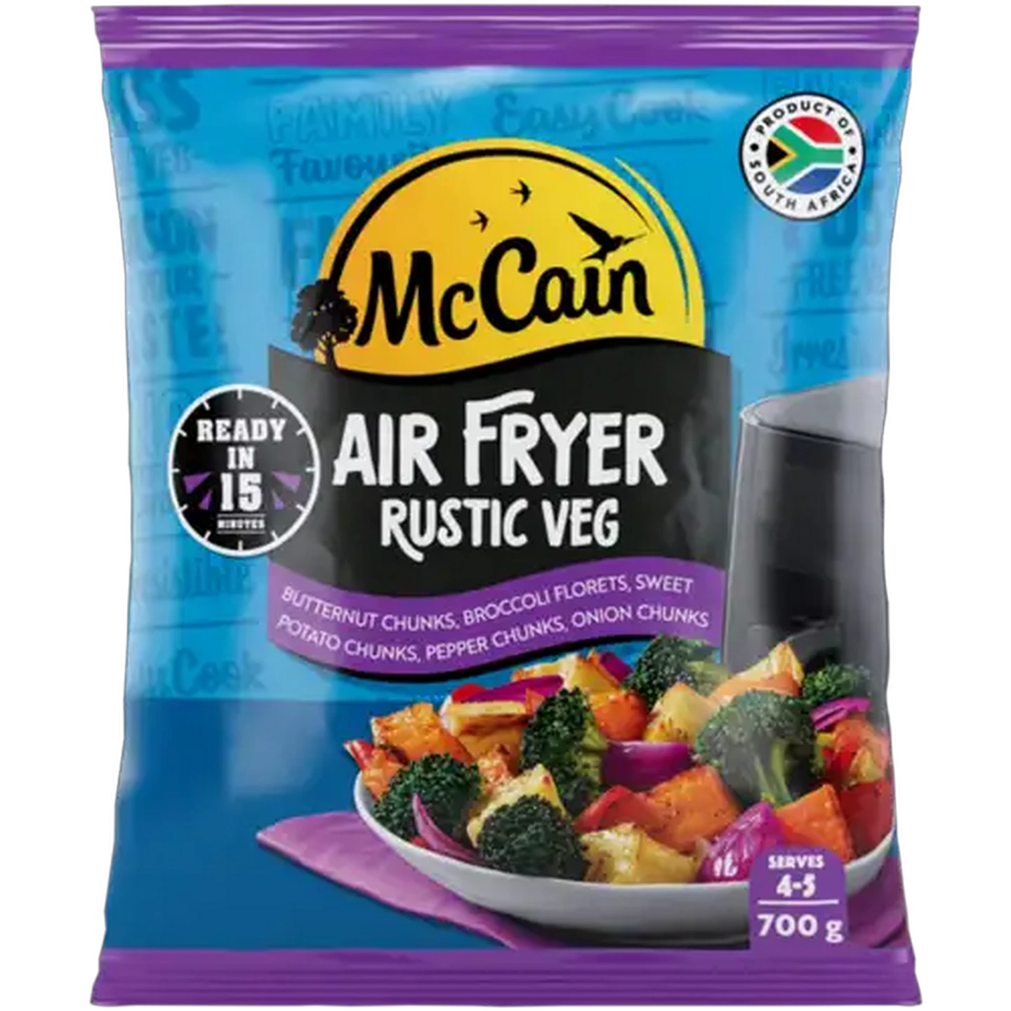 Image of McCain Frozen Air Fryer Rustic Veg 700g