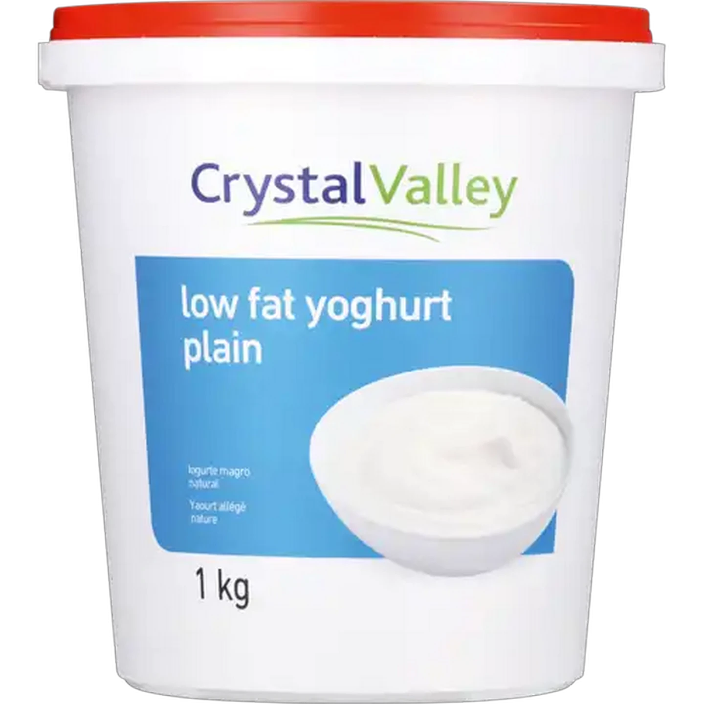Image of Crystal Valley Low Fat Plain Yoghurt 1kg