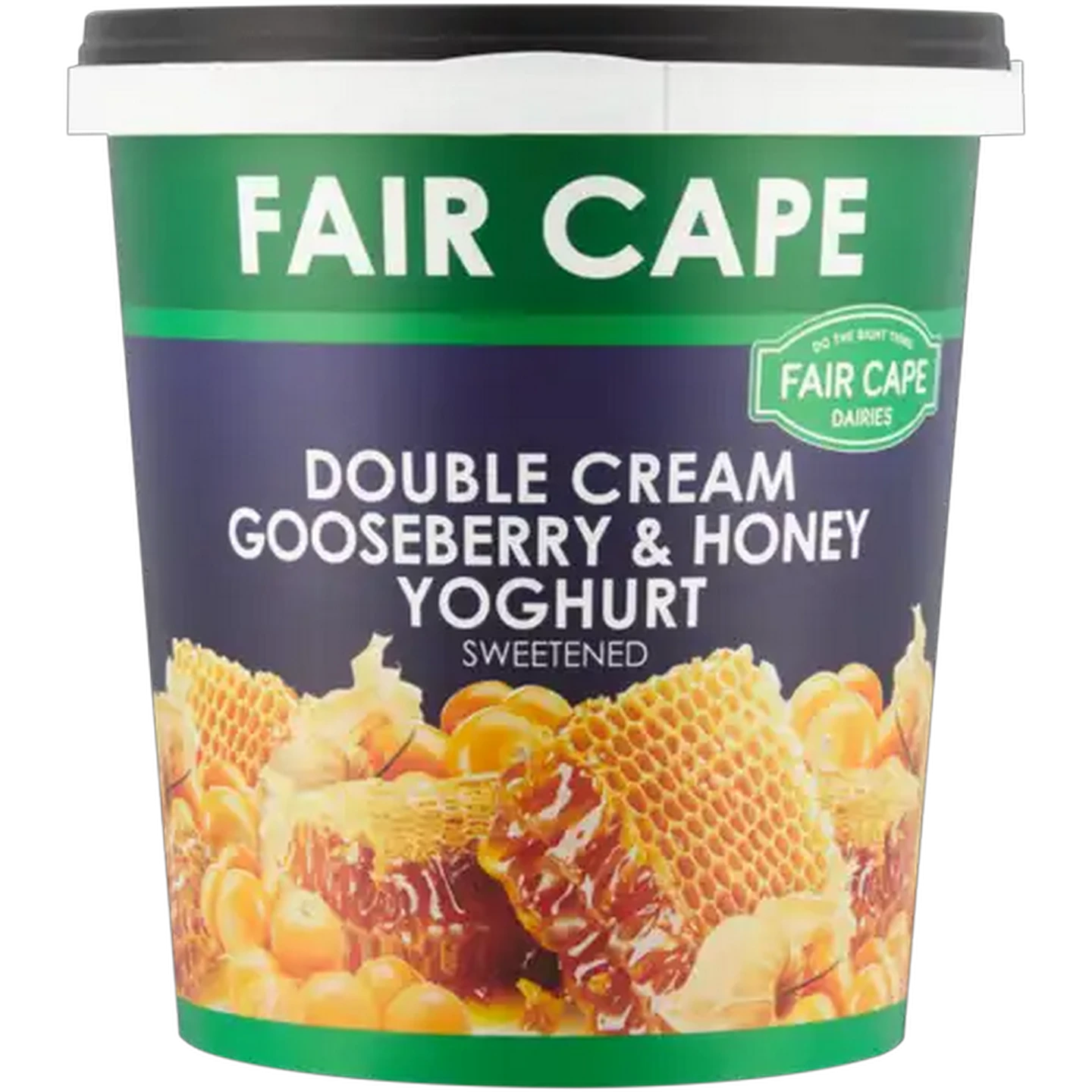 Image of Fair Cape Dairies Gooseberry & Honey Double Cream Yoghurt 1kg