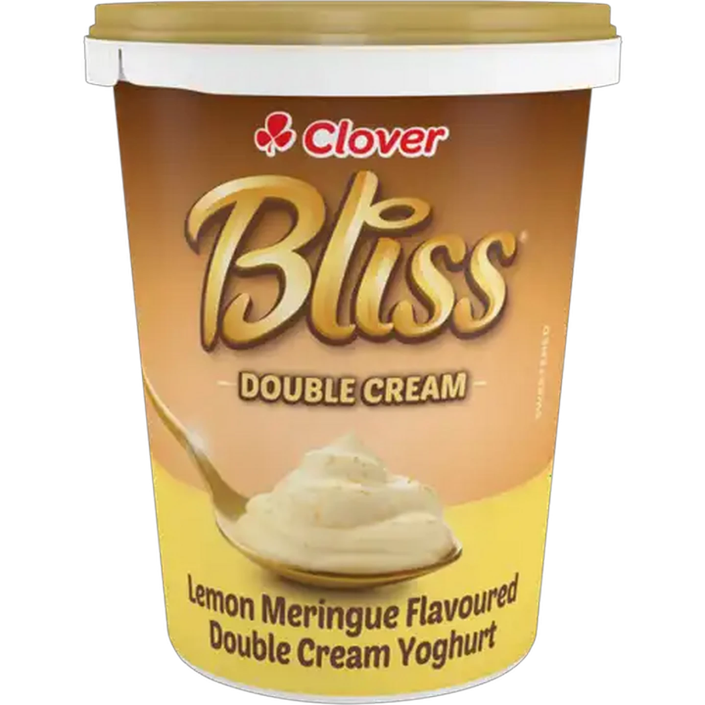 Image of Clover Bliss Lemon Meringue Flavoured Double Cream Yoghurt 500g
