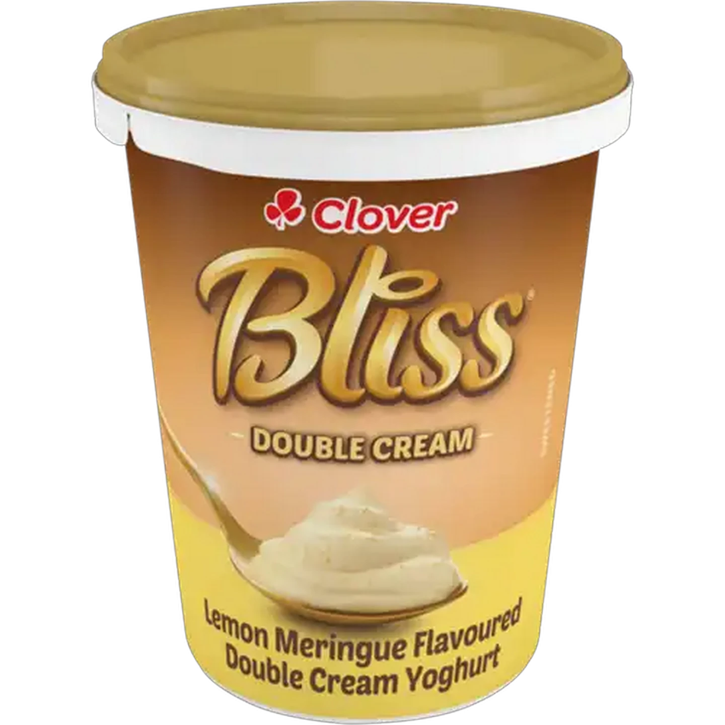 Image of Clover Bliss Lemon Meringue Flavoured Double Cream Yoghurt 500g
