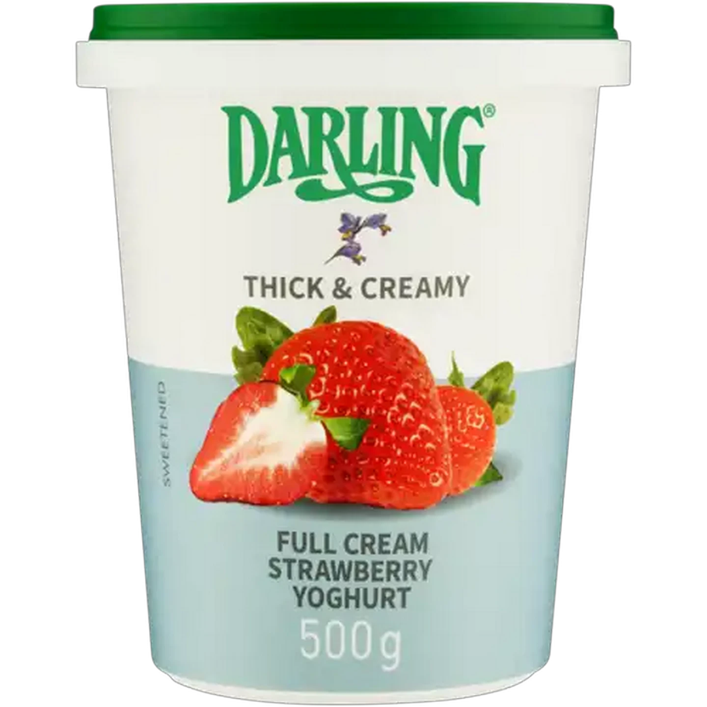 Image of Darling Thick & Creamy Strawberry Full Cream Yoghurt 500g