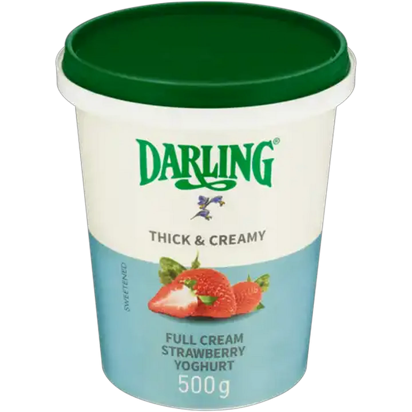 Image of Darling Thick & Creamy Strawberry Full Cream Yoghurt 500g