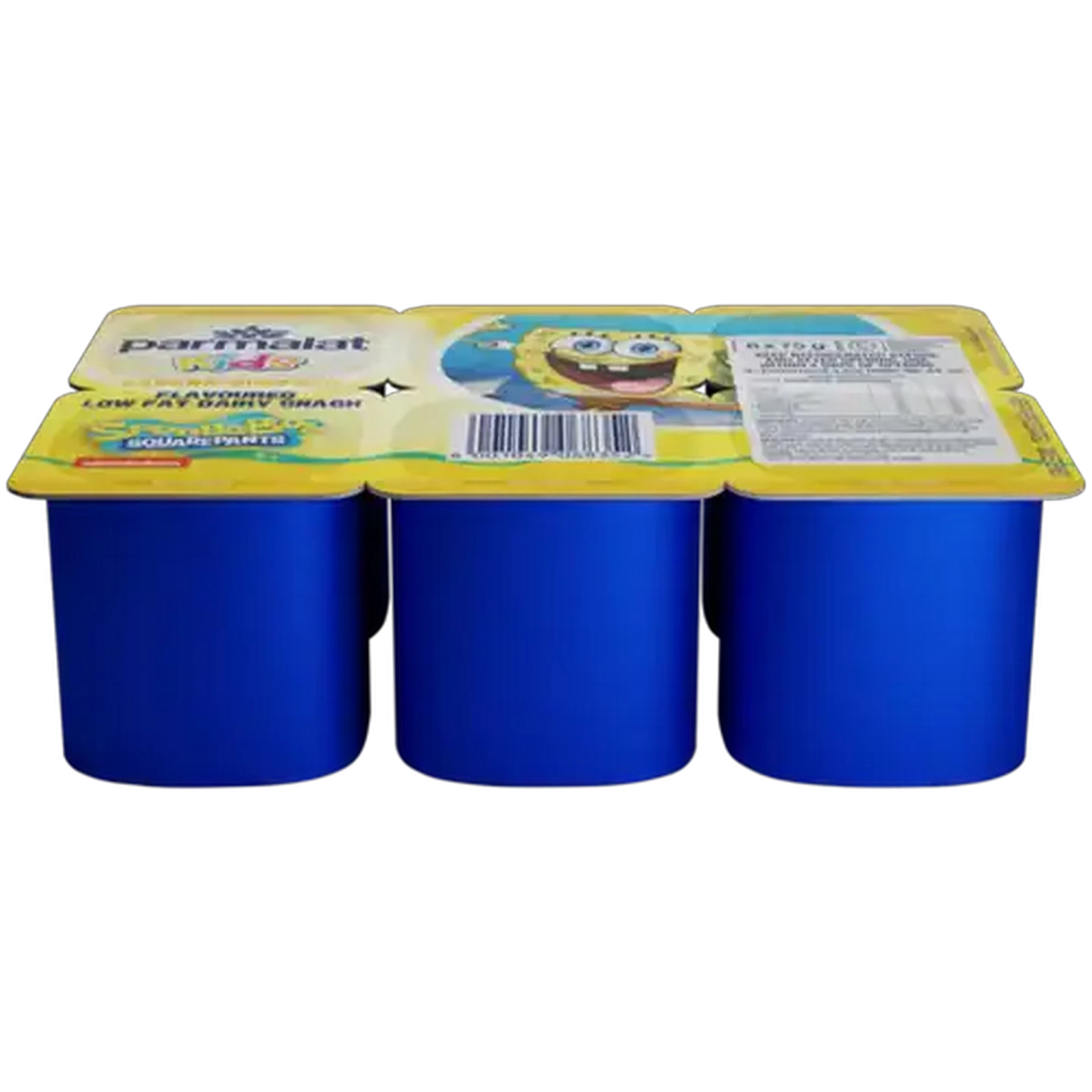 Image of Parmalat Kids Banana Custard Flavoured Low Fat Dairy Snack 6 x 75g