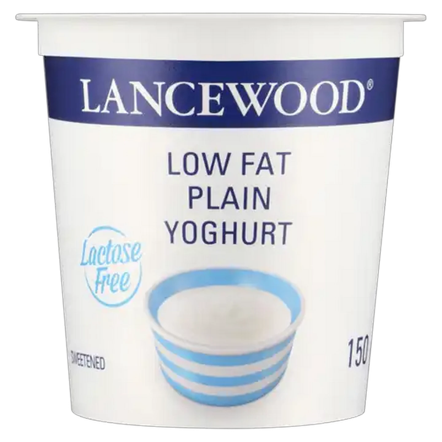 Image of LANCEWOOD Plain Lactose Free Low Fat Yoghurt 150g