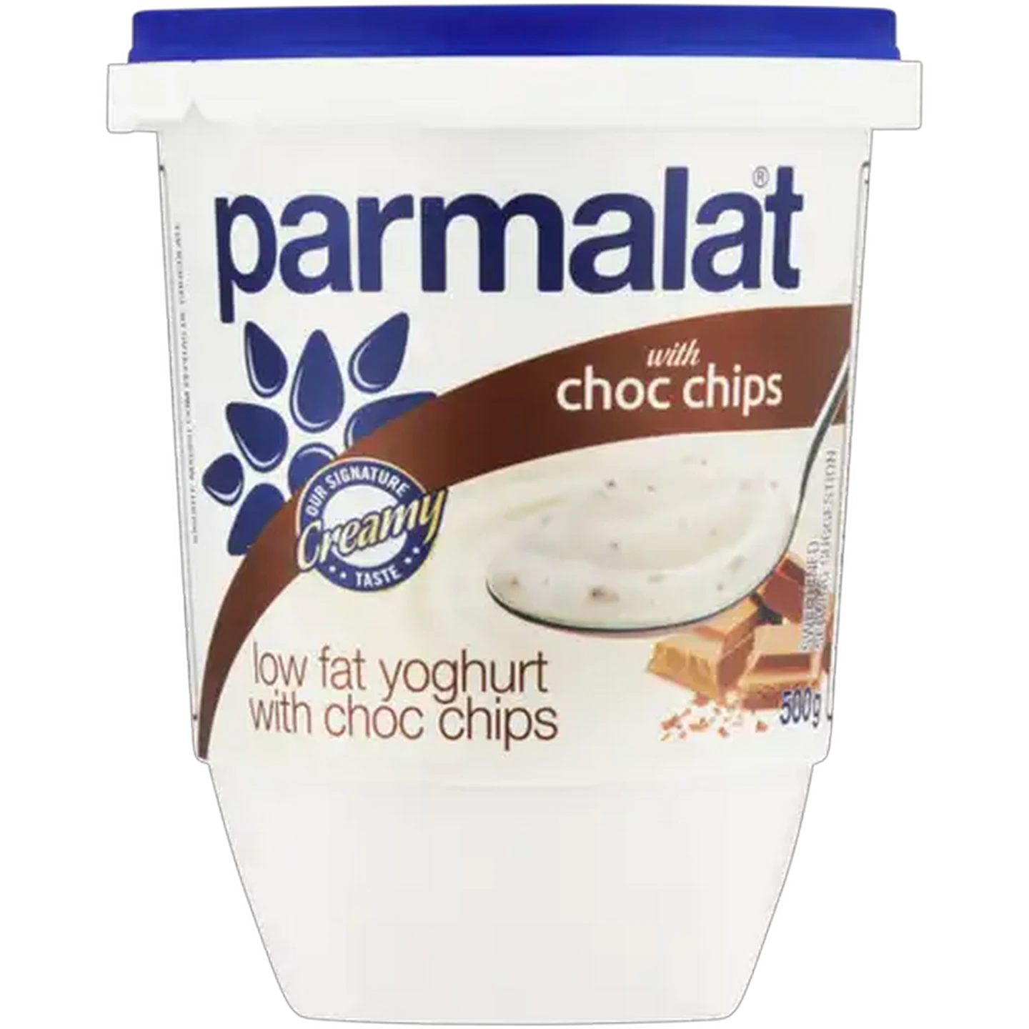 Image of Parmalat Low Fat Yoghurt with Choc Chips 500g
