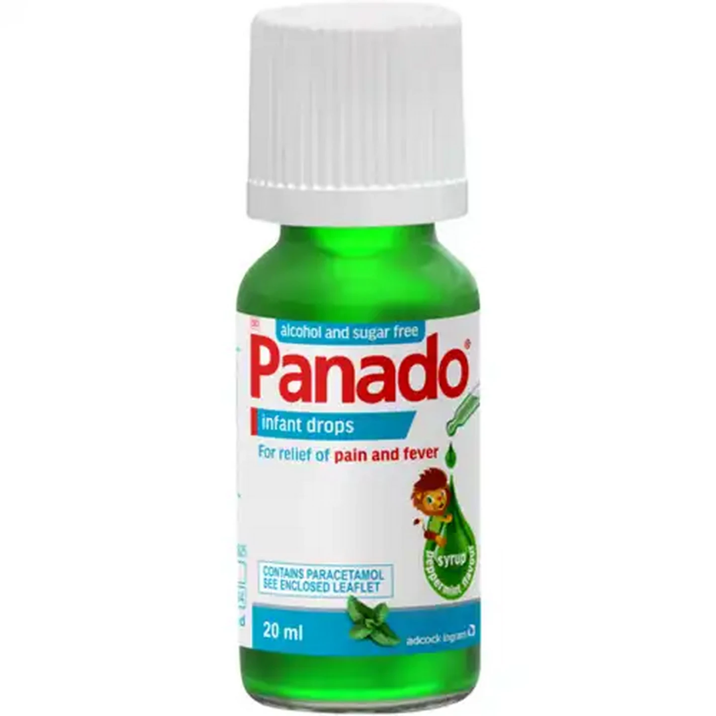 Image of Panado Peppermint Flavour Infant Drops 20ml