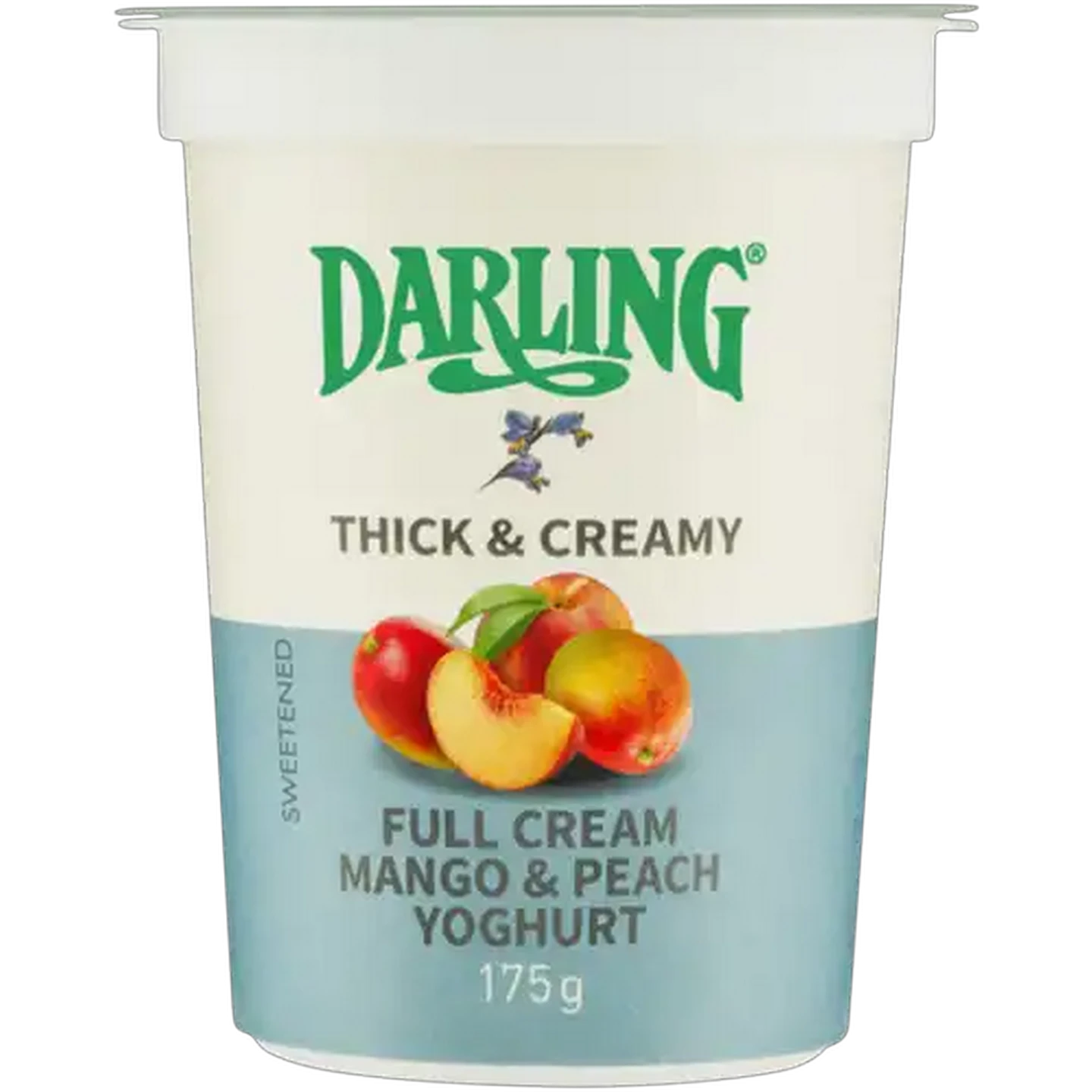 Image of Darling Double Thick & Creamy Full Cream Mango & Peach Flavoured Yoghurt 175g